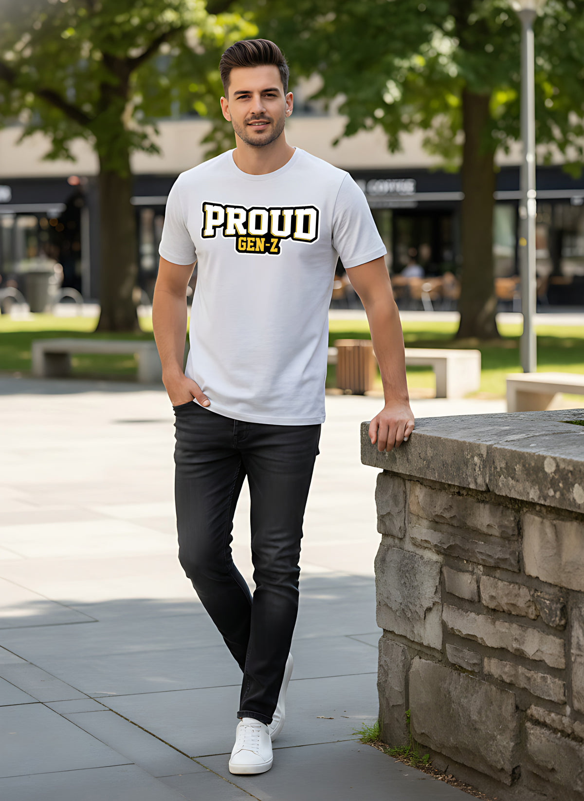 Mens Graphic Regular Half Sleeve T Shirt