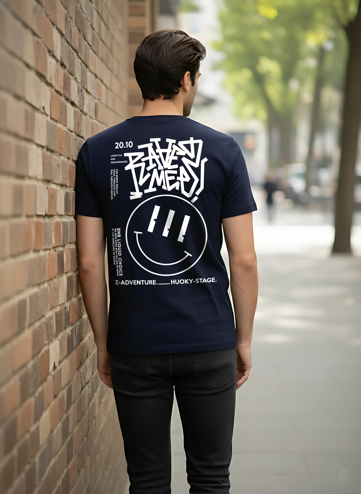 Mens Graphic Regular Half Sleeve T Shirt
