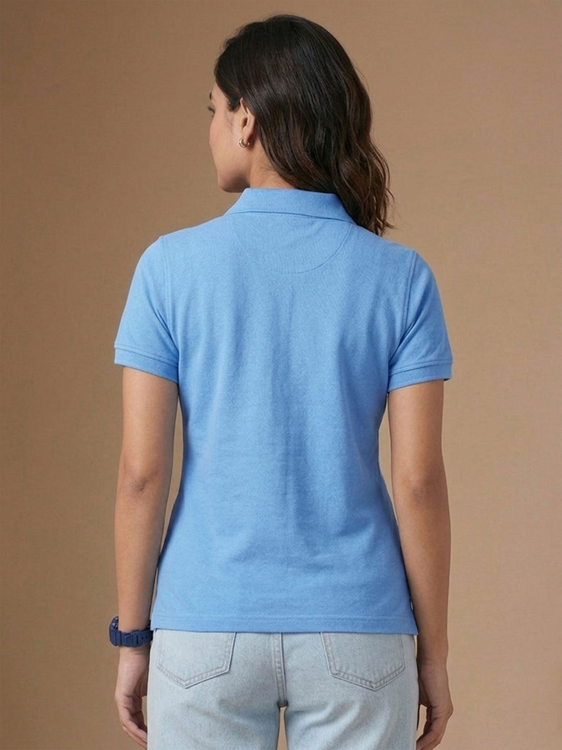 Sky Blue Polo T-Shirt