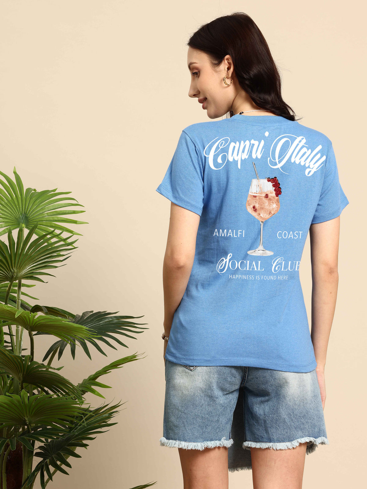 Half Sleeve Womens Regular T-Shirt