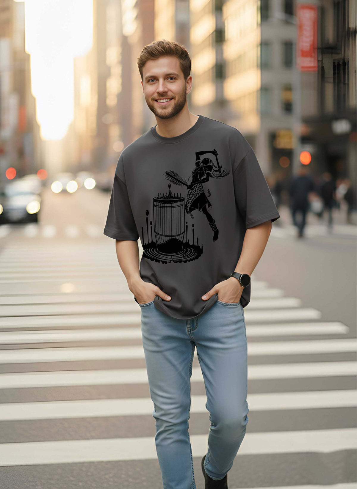 Graphic Oversized Tshirt