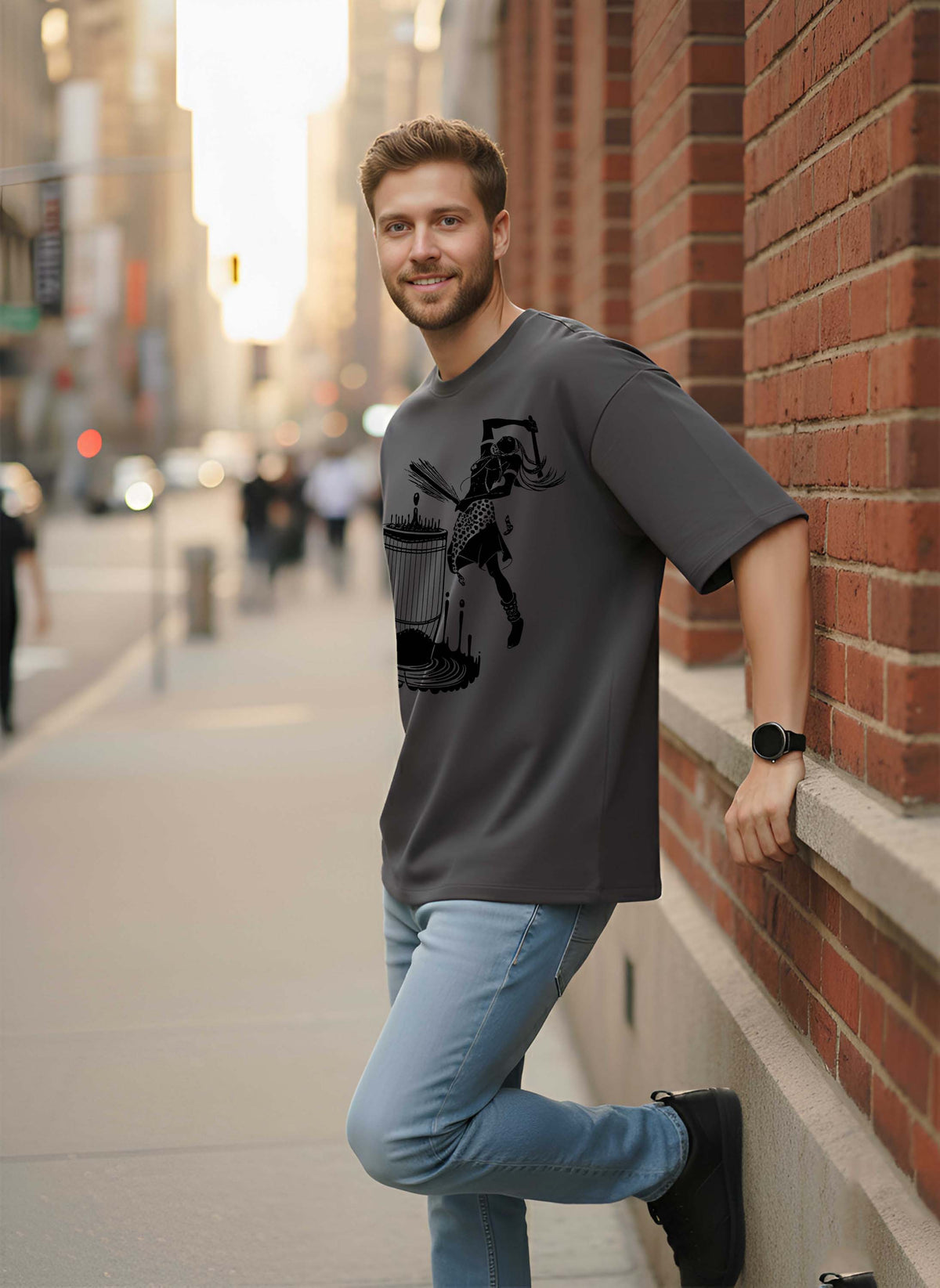 Graphic Oversized Tshirt