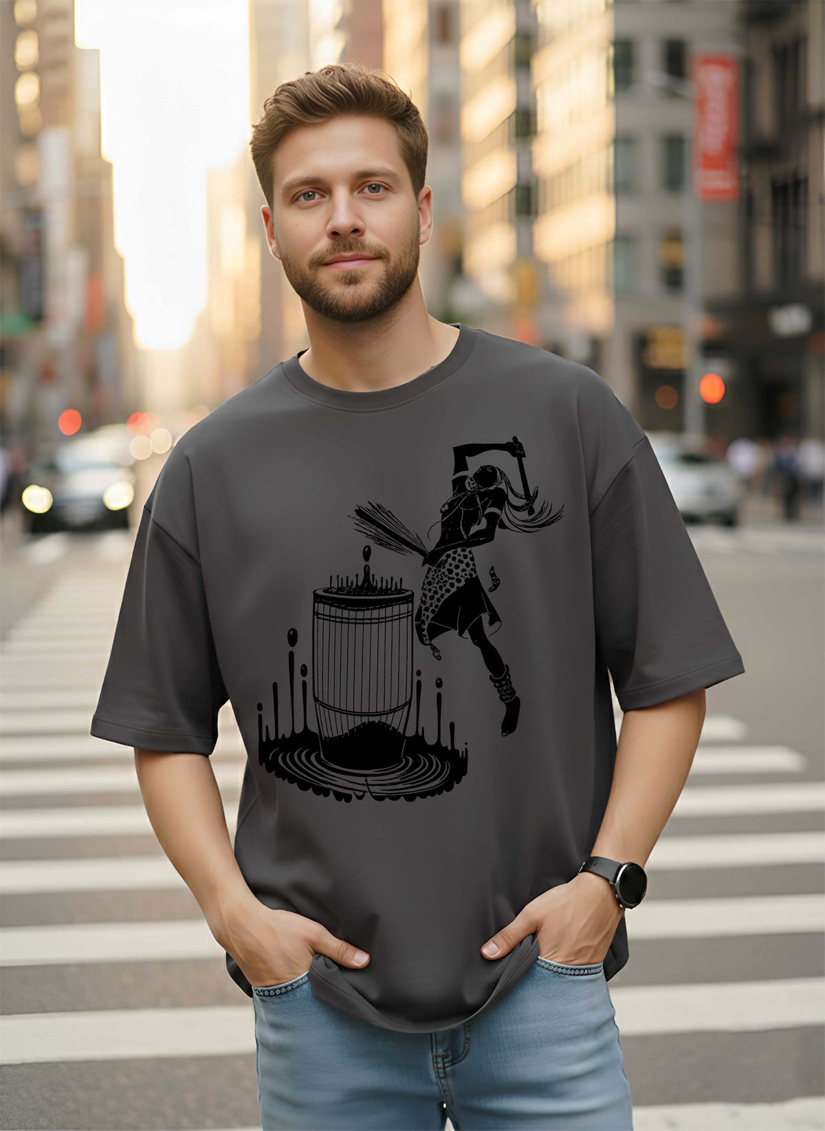 Graphic Oversized Tshirt