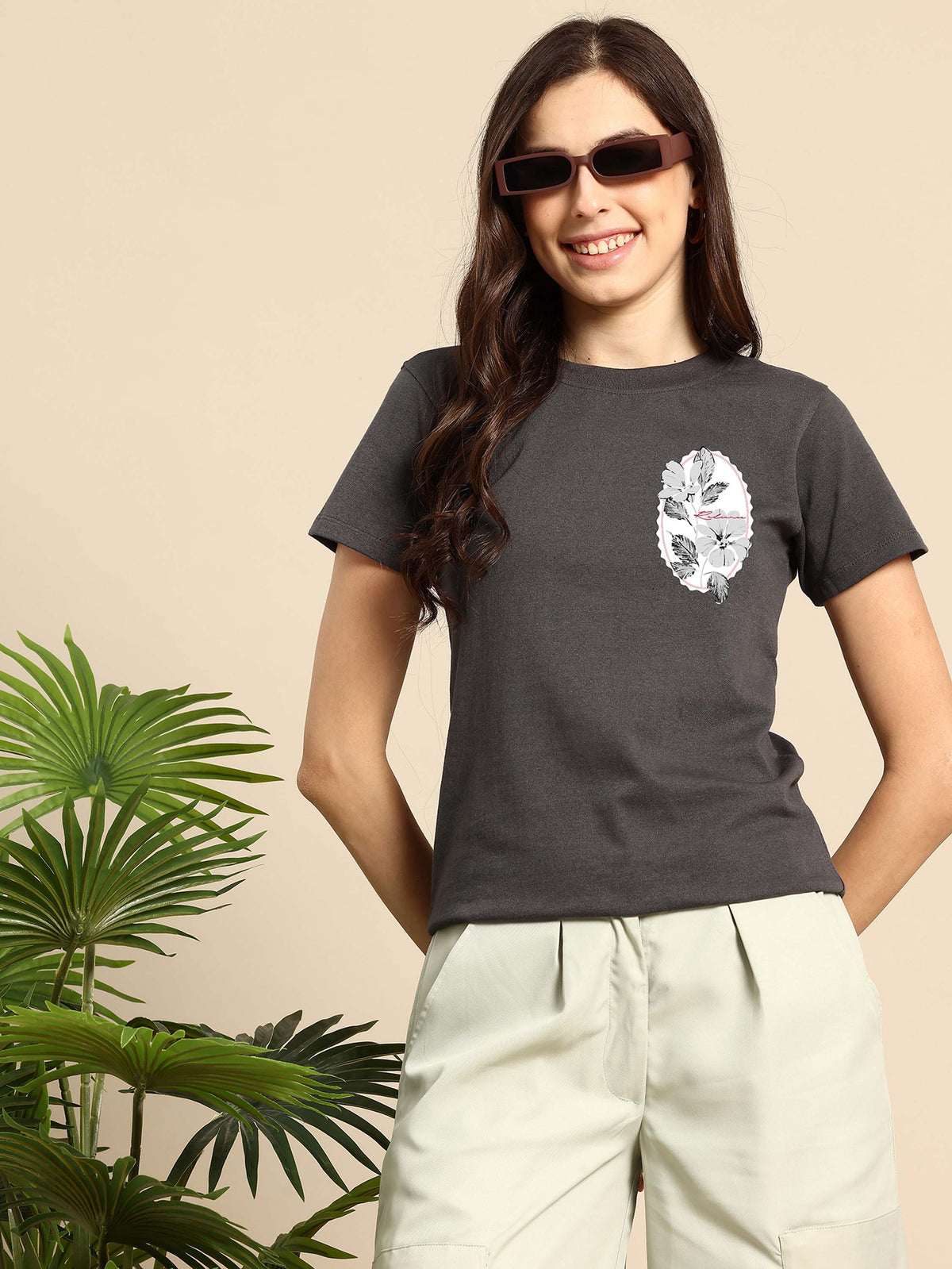Half Sleeve Womens Regular T-Shirt