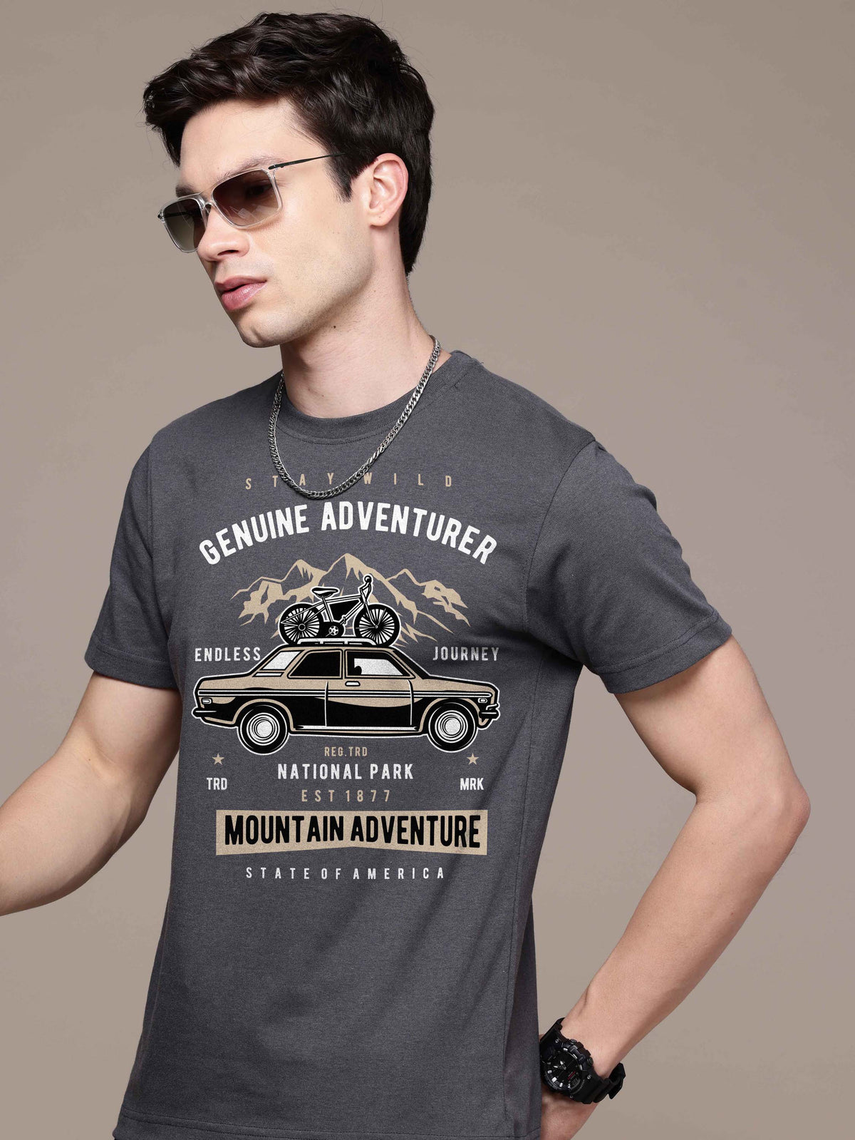 Mens Graphic Regular T Shirt