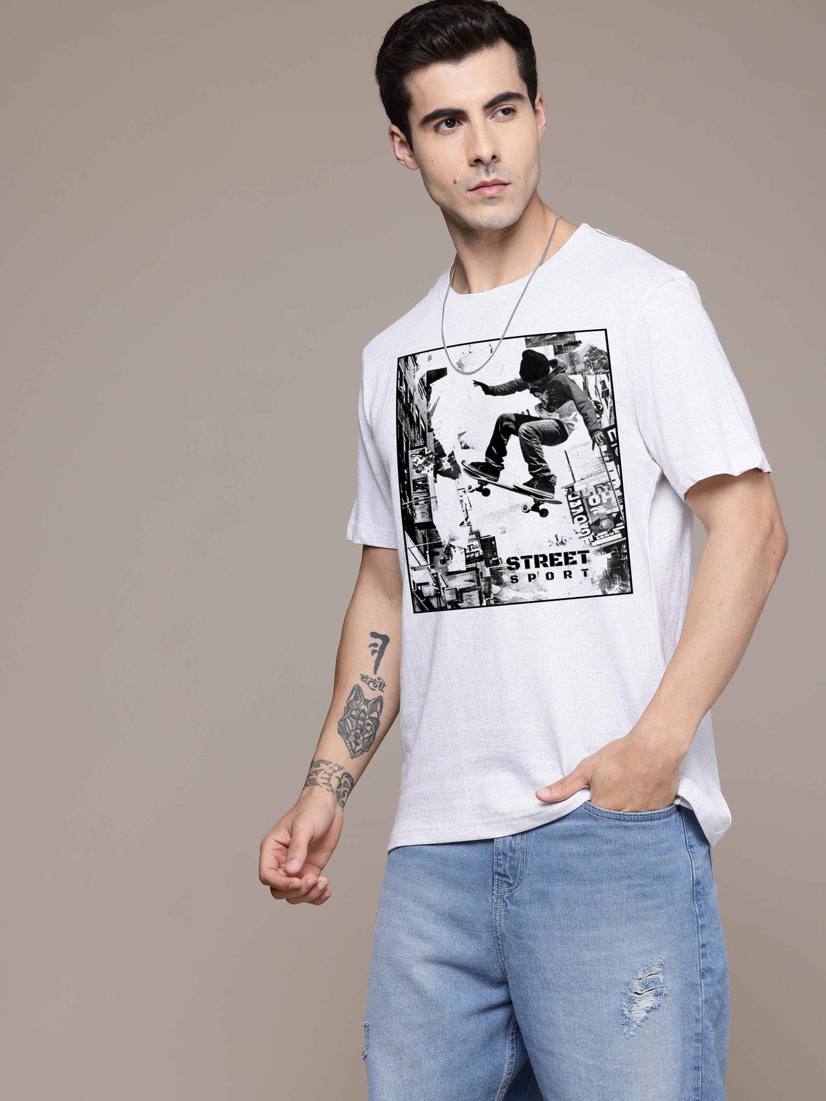 Mens Graphic Regular T Shirt