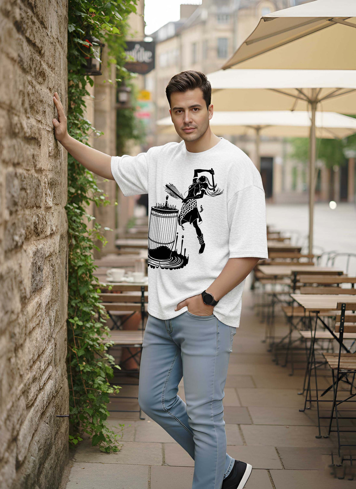 Graphic Oversized Tshirt