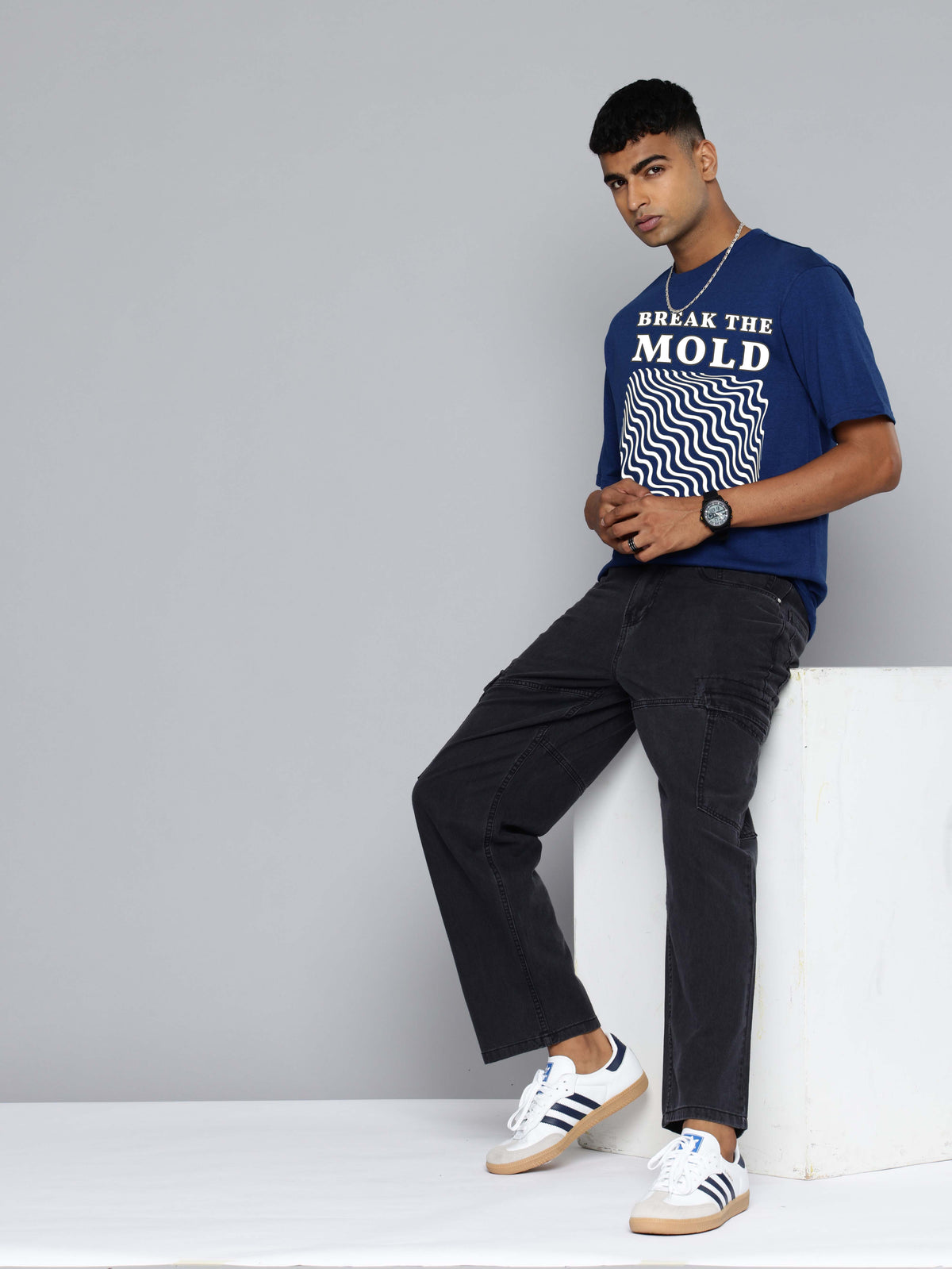 Graphic Oversized Break The Mold Print Tshirt
