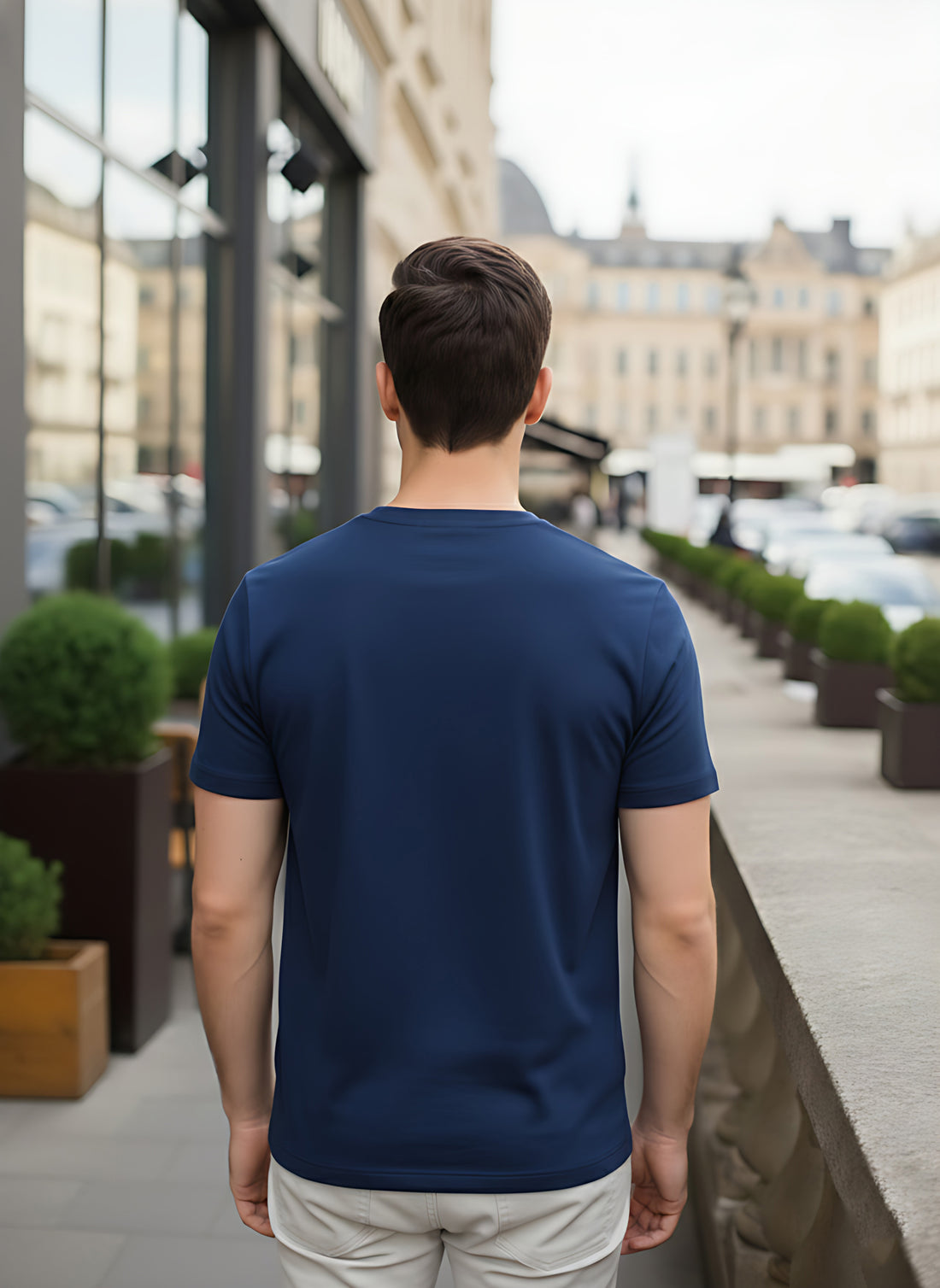 Mens Graphic Regular Half Sleeve T Shirt