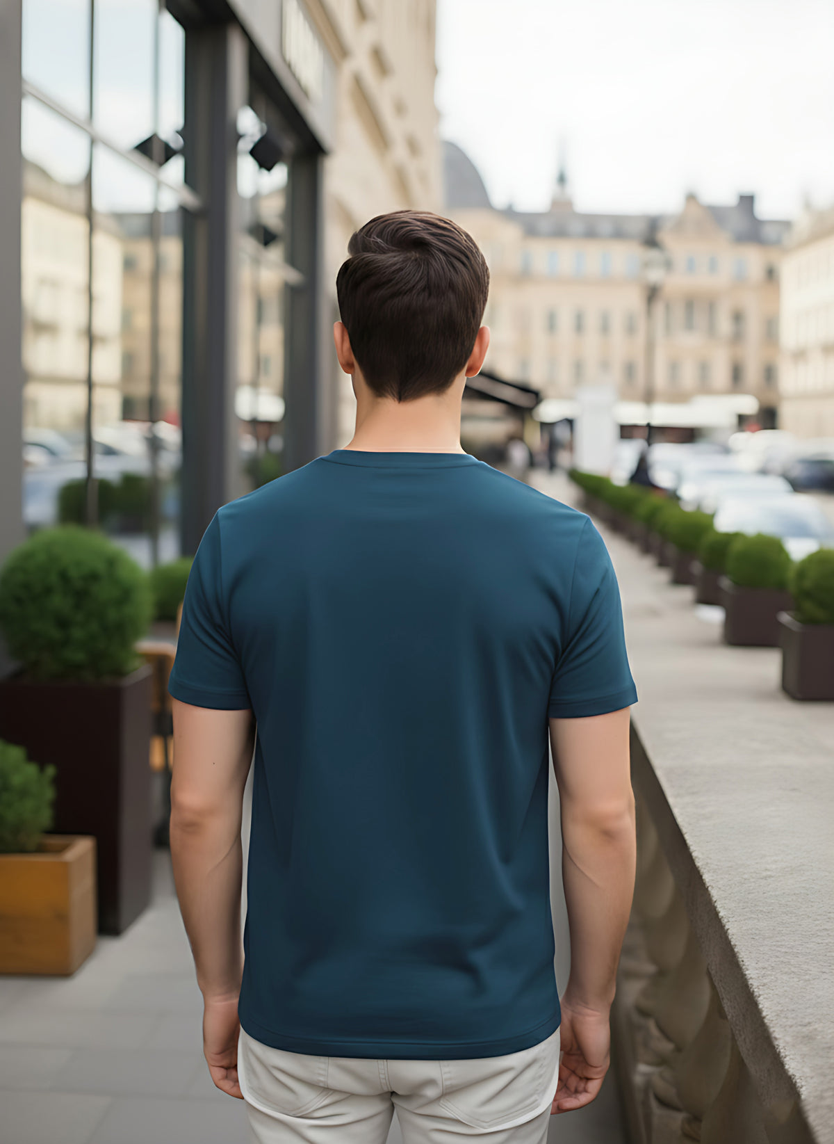 Mens Graphic Regular Half Sleeve T Shirt