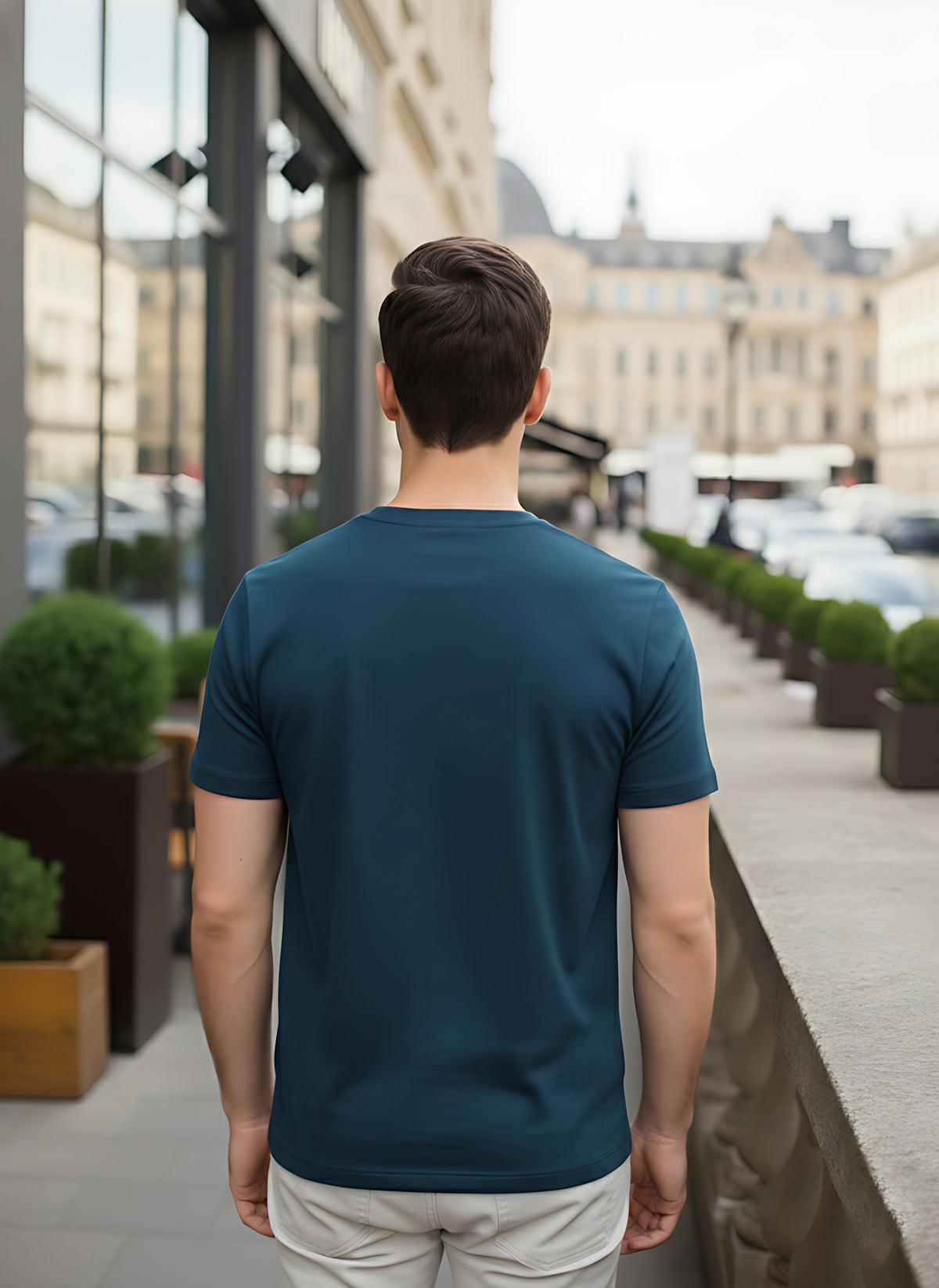 Mens Graphic Regular Half Sleeve T Shirt