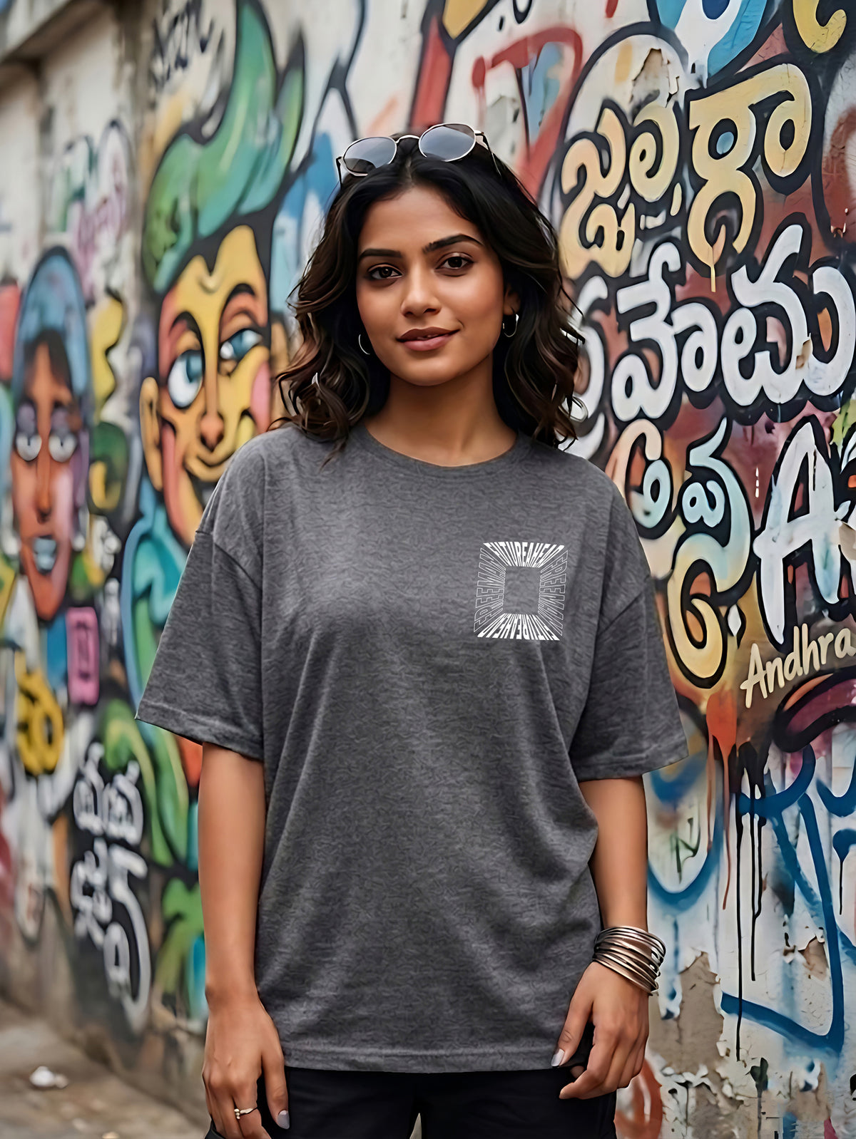 Graphic Oversized T-Shirt Future