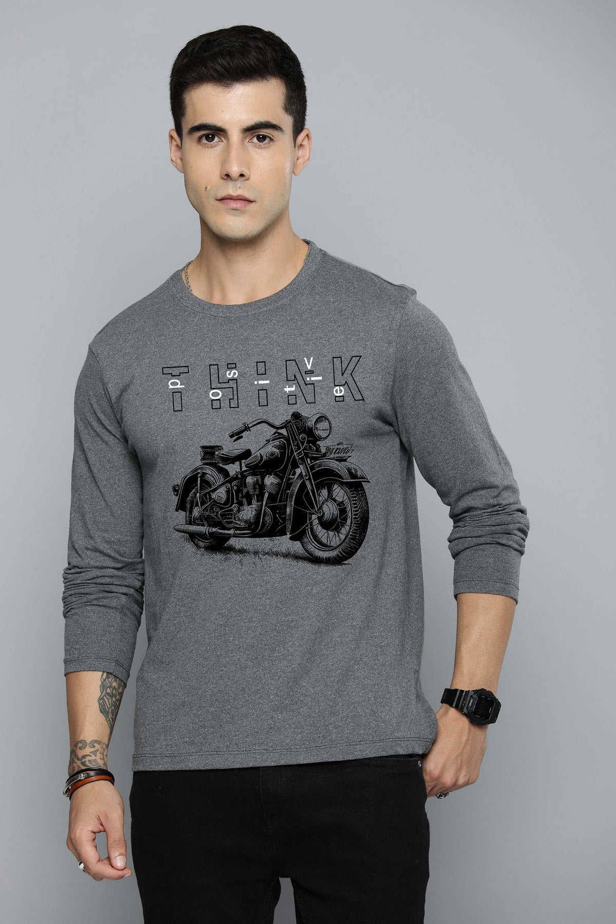 Mens Graphic Long Sleeve