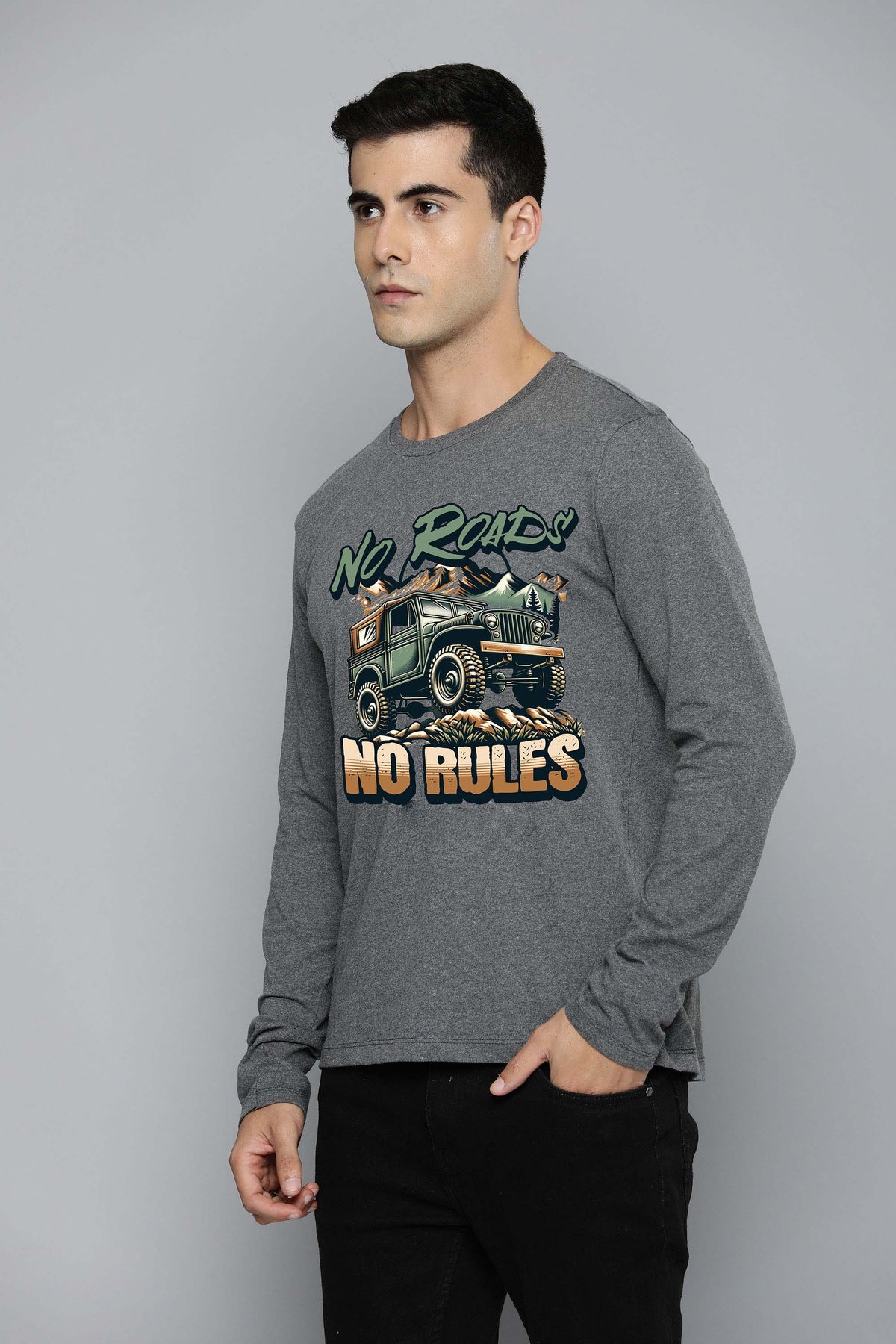 Mens Graphic Long Sleeve