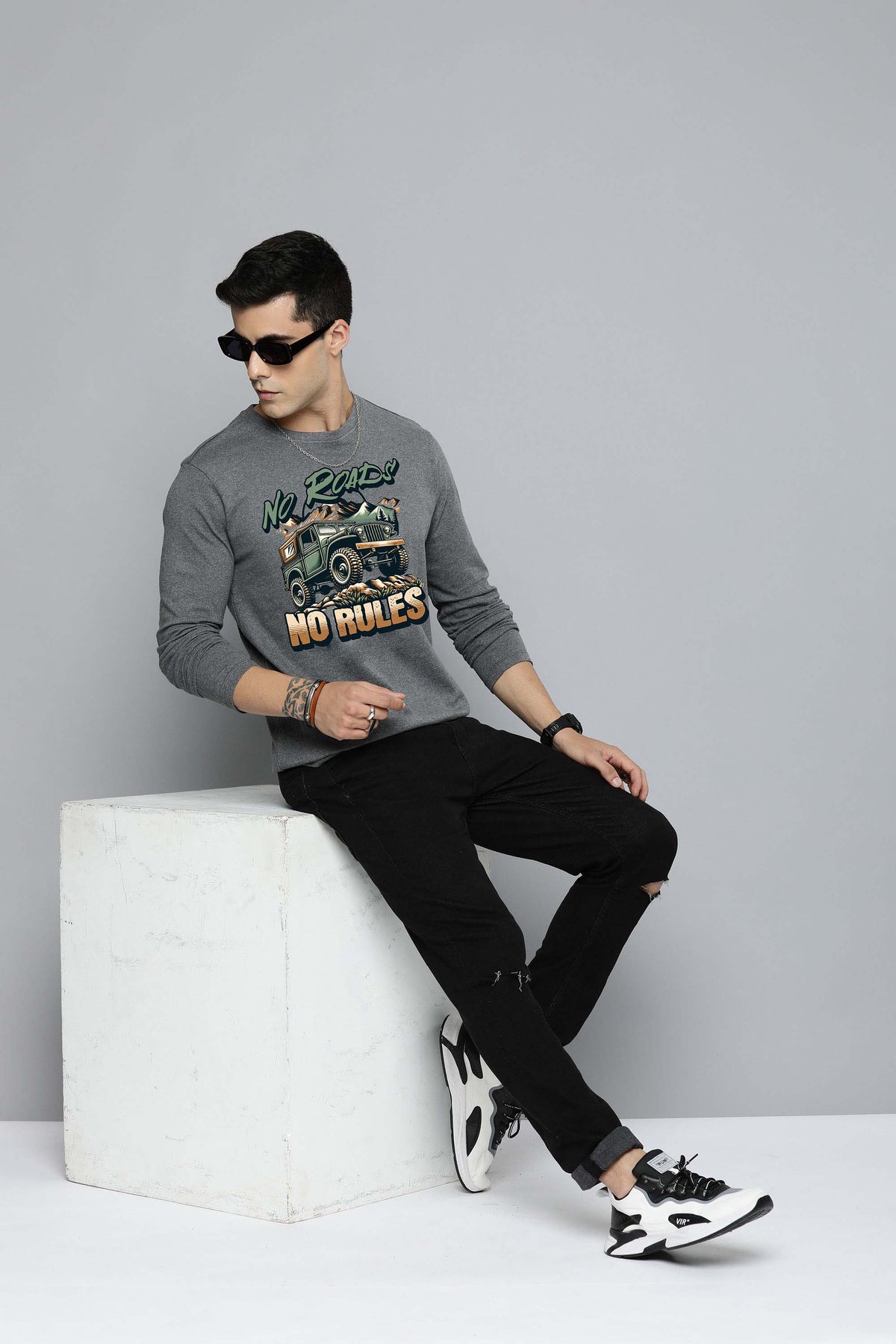 Mens Graphic Long Sleeve