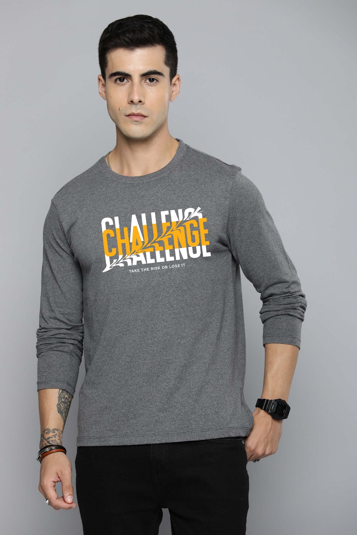 Mens Graphic Long Sleeve