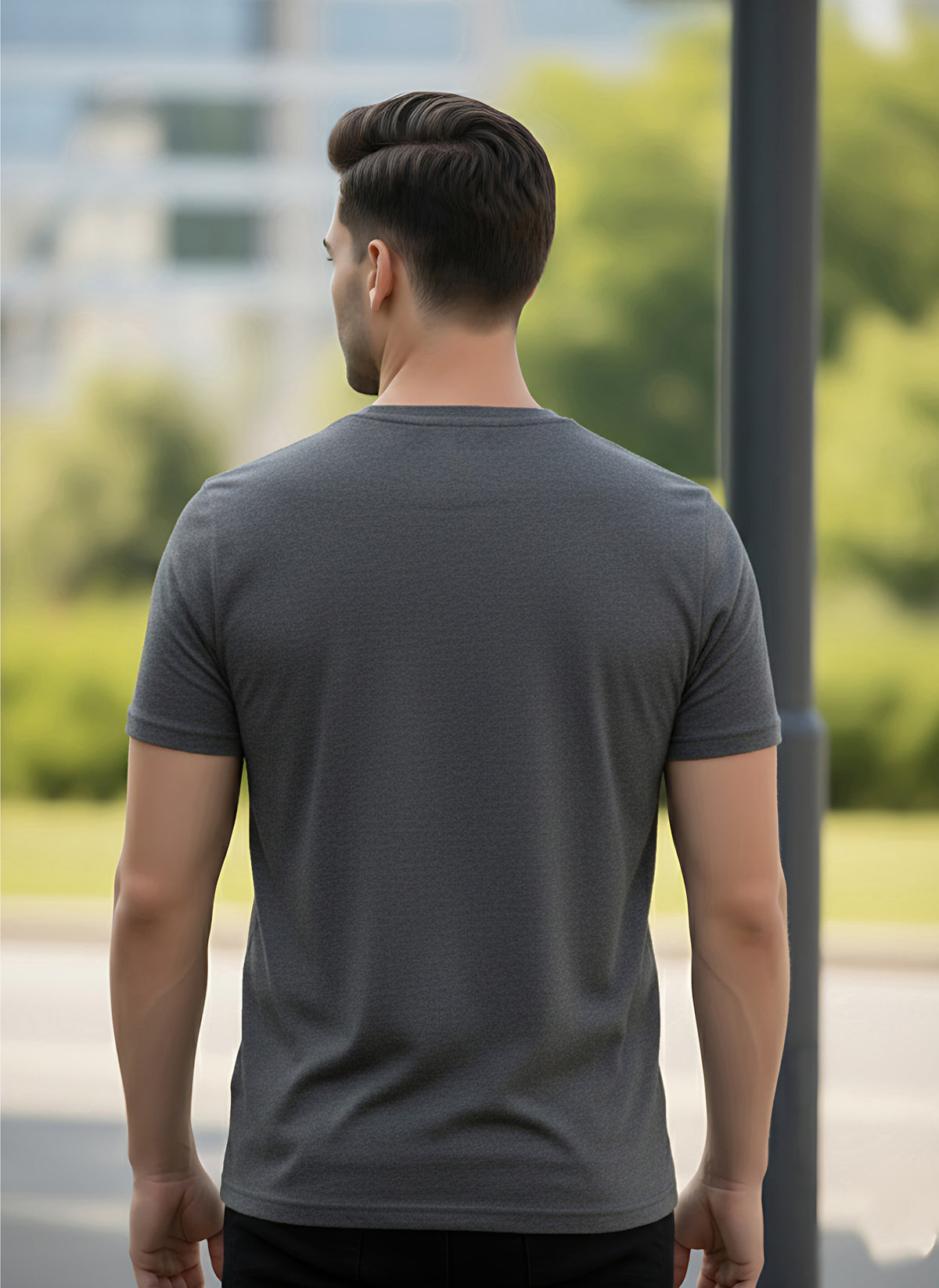 Mens Graphic Regular Half Sleeve T Shirt