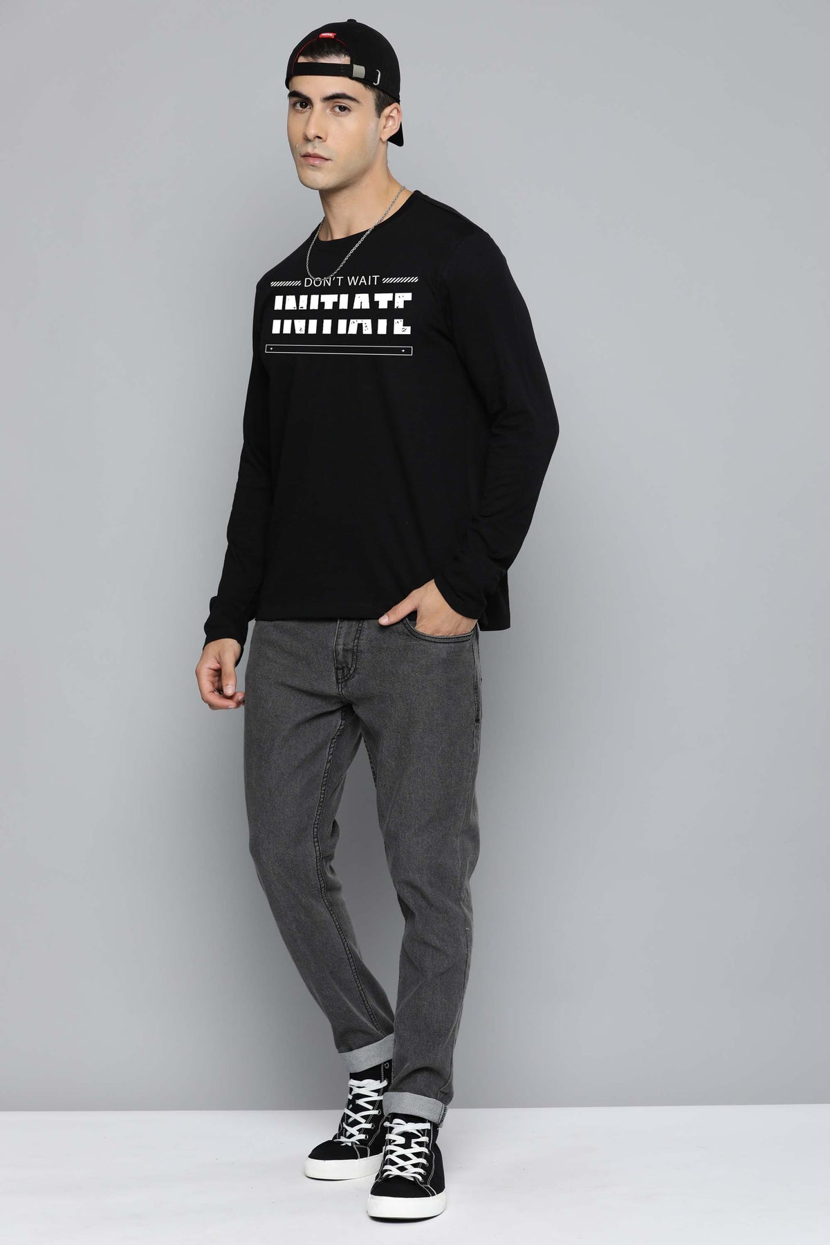 Mens Graphic Long Sleeve