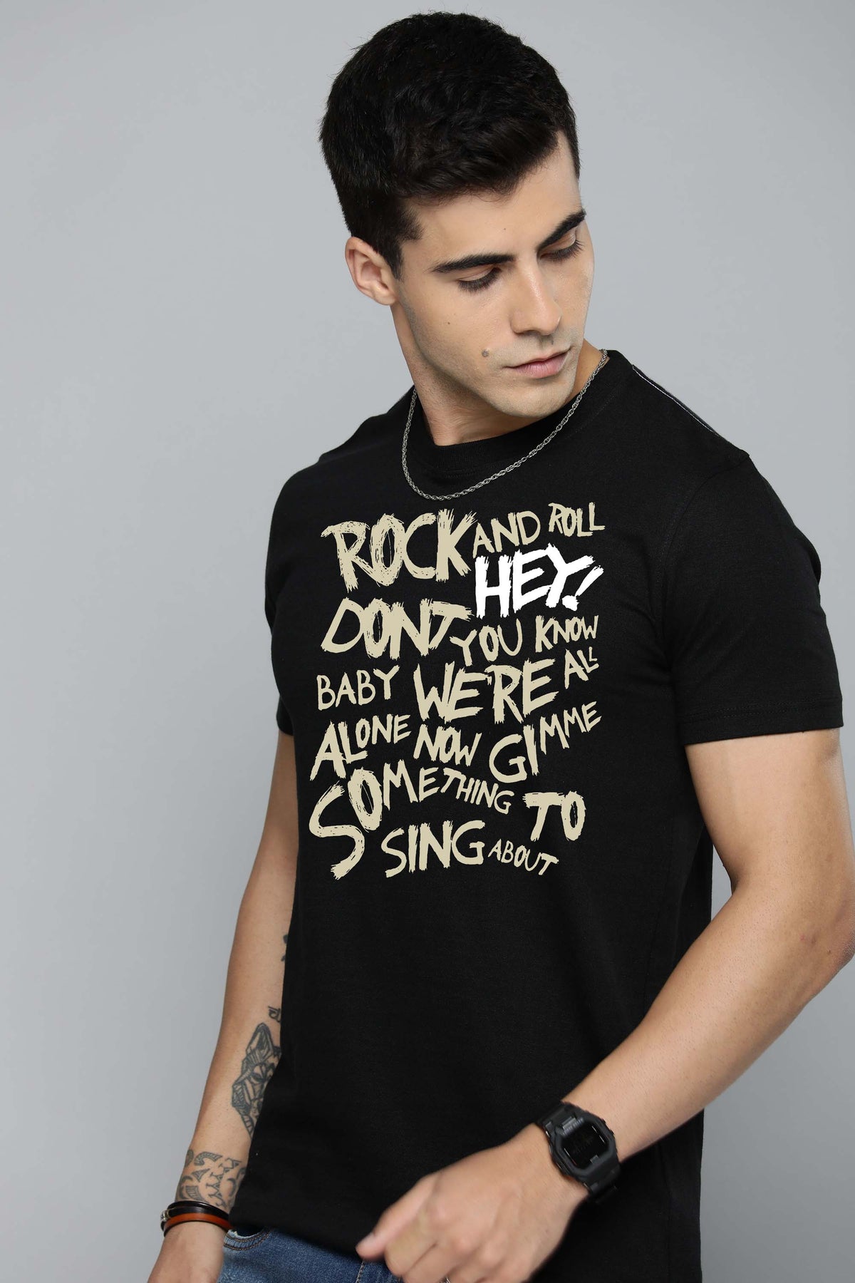 Mens Graphic Regular T Shirt