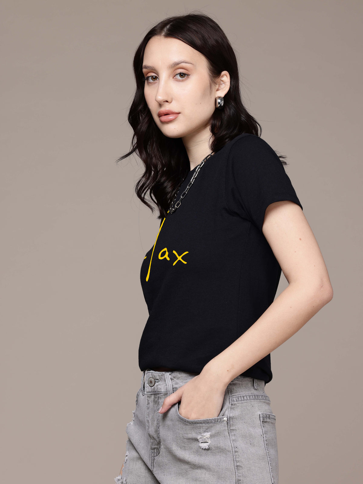Half Sleeve Womens Regular T-Shirt
