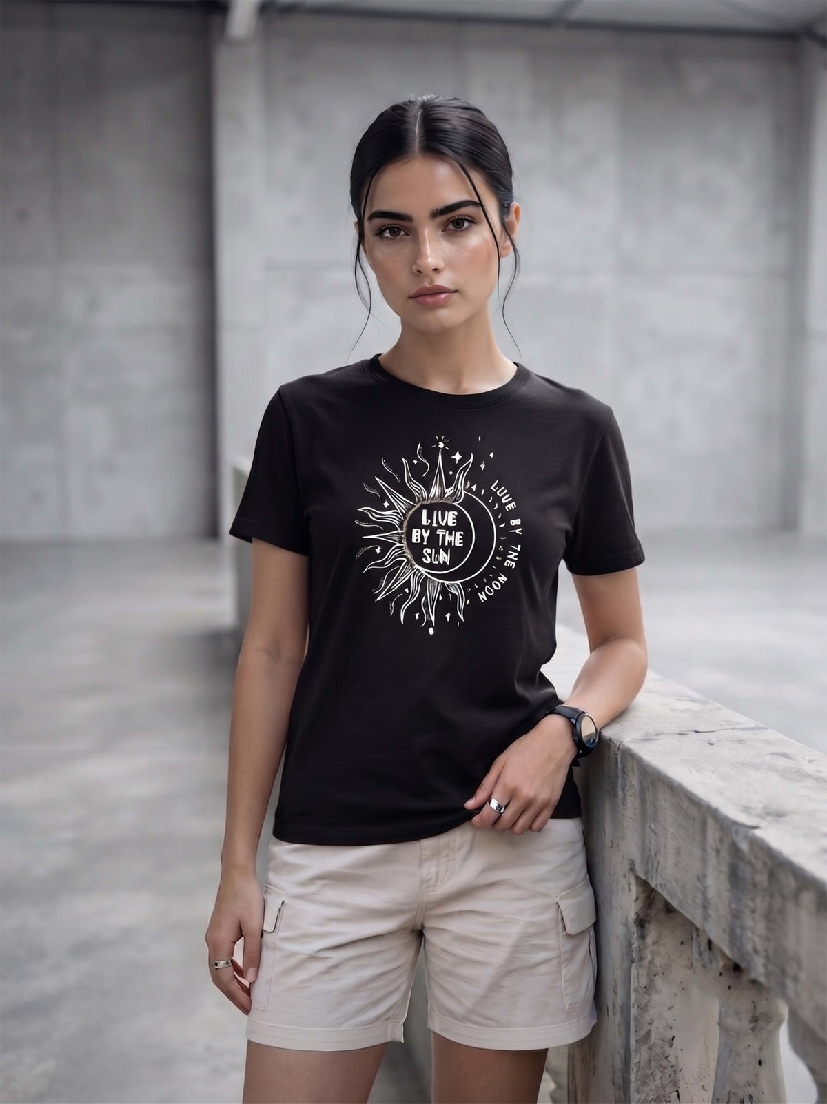 Half Sleeve Womens Regular T-Shirt