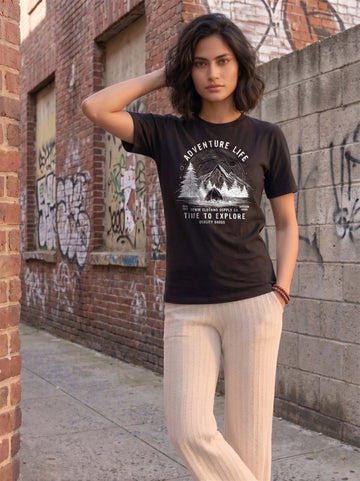 Half Sleeve Womens Regular T-Shirt