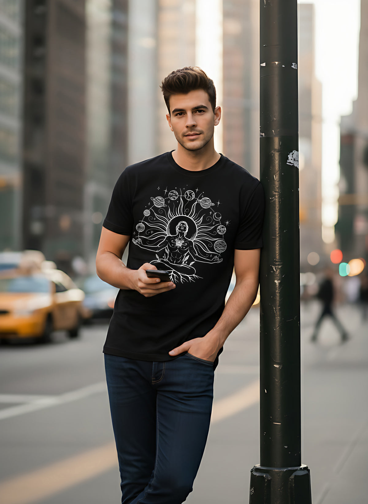 Mens Graphic Regular Half Sleeve T Shirt