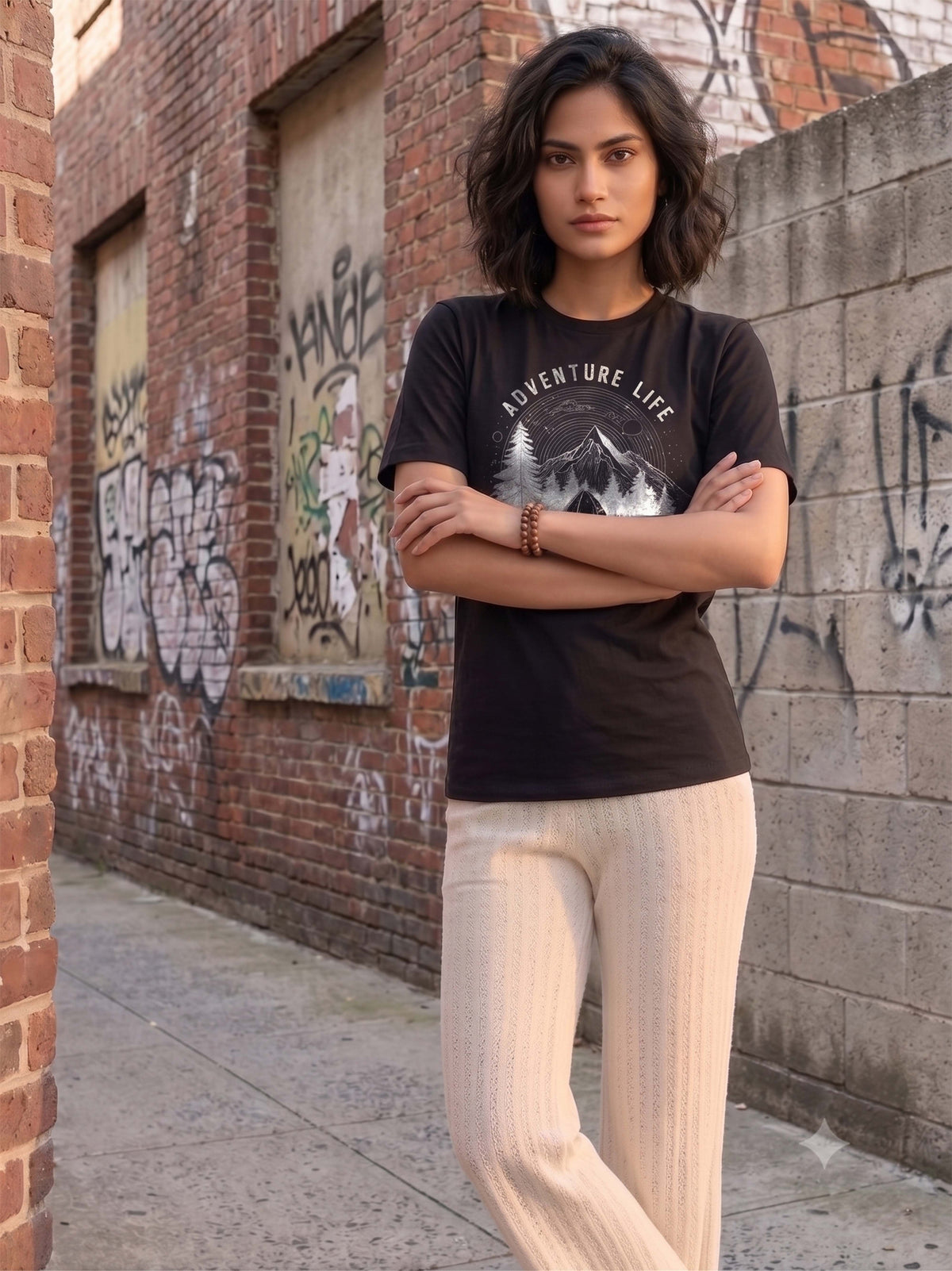 Half Sleeve Womens Regular T-Shirt