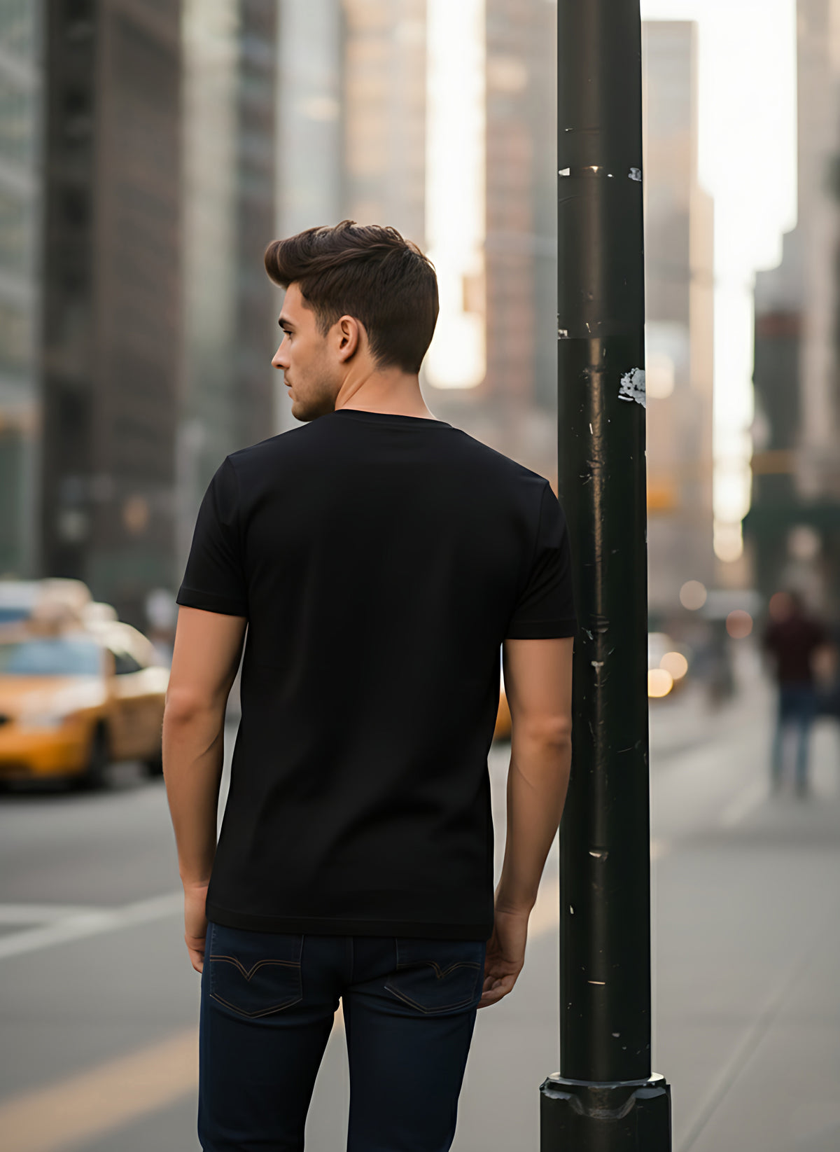 Mens Graphic Regular Half Sleeve T Shirt