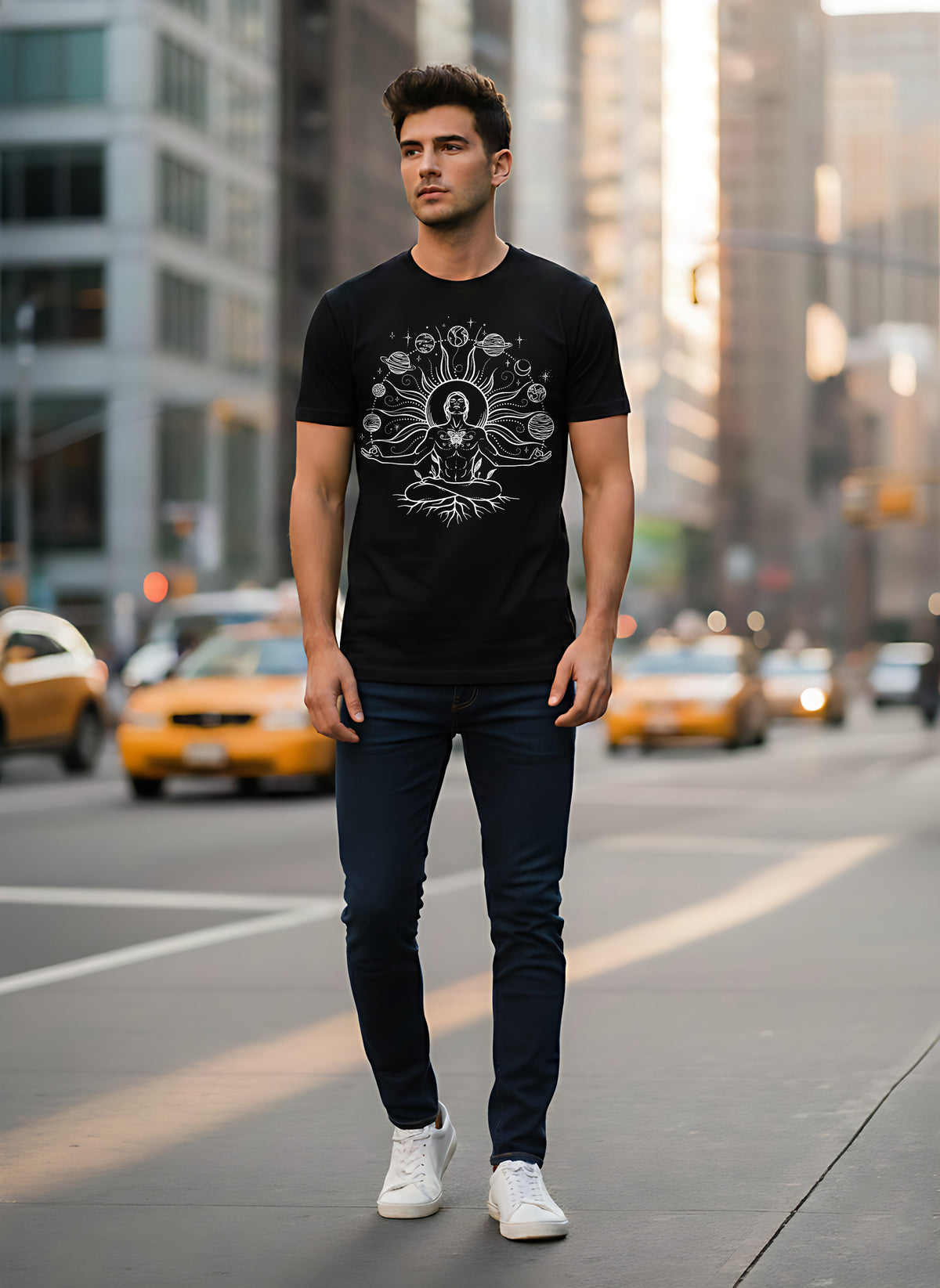 Mens Graphic Regular Half Sleeve T Shirt