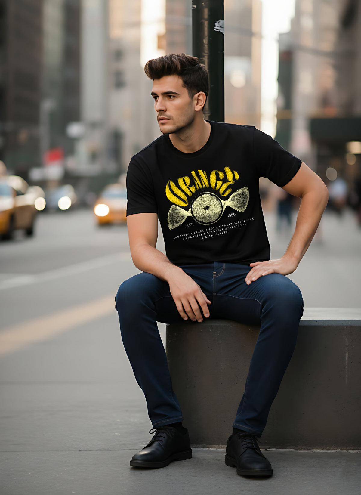 Mens Graphic Regular Half Sleeve T Shirt