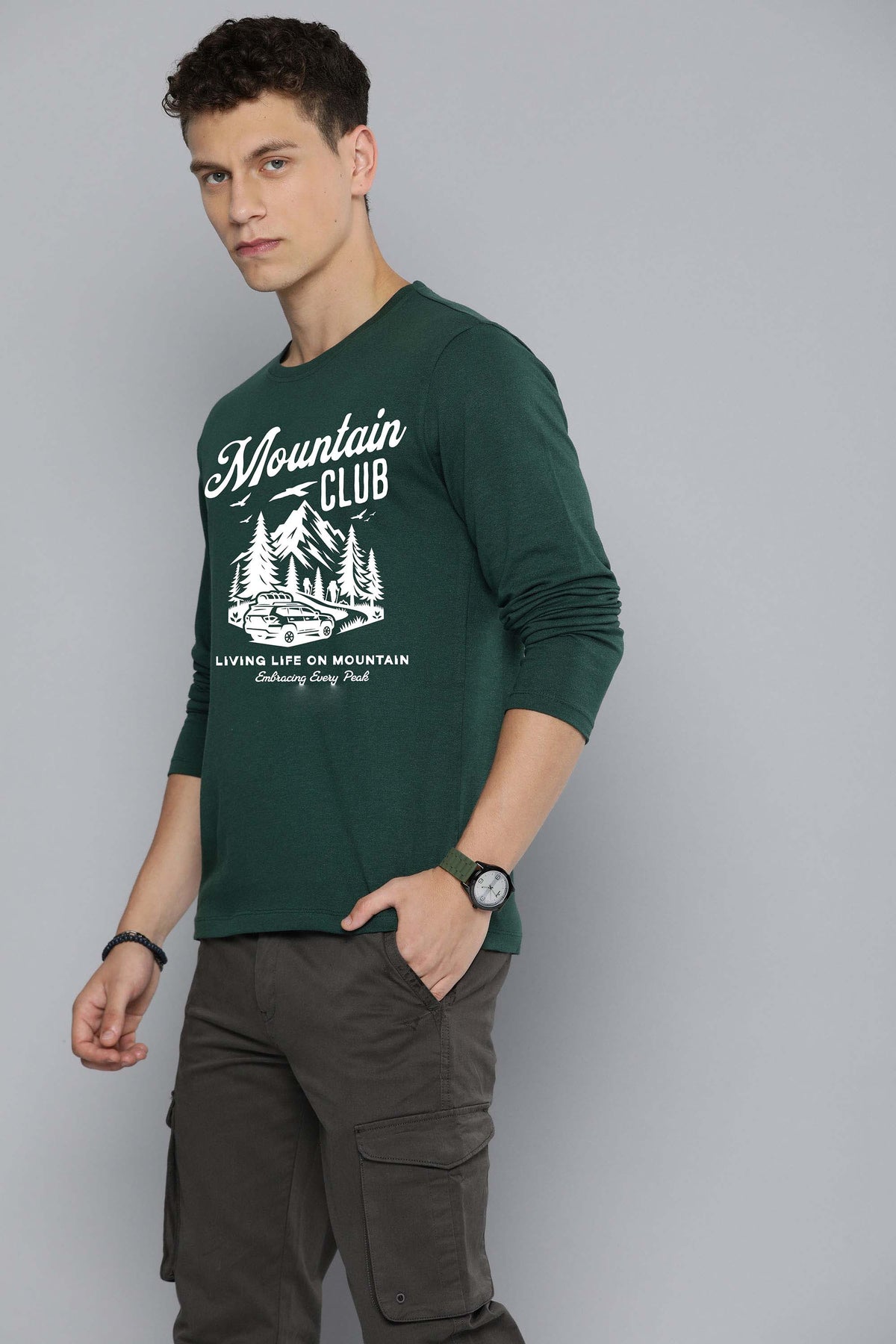 Mens Graphic Long Sleeve