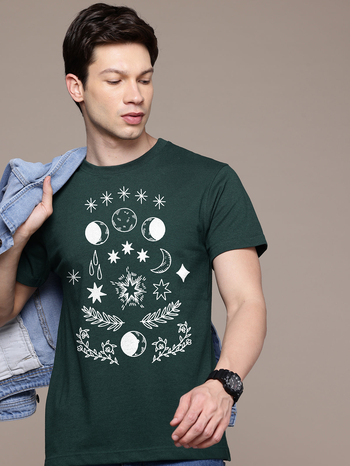 Mens Graphic Regular T Shirt