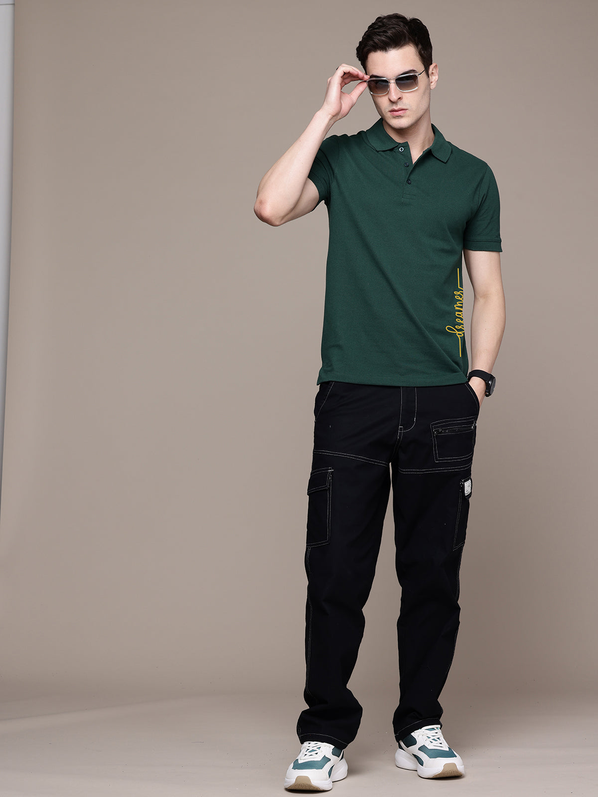 Graphic Polo Dreamer Print T-Shirt