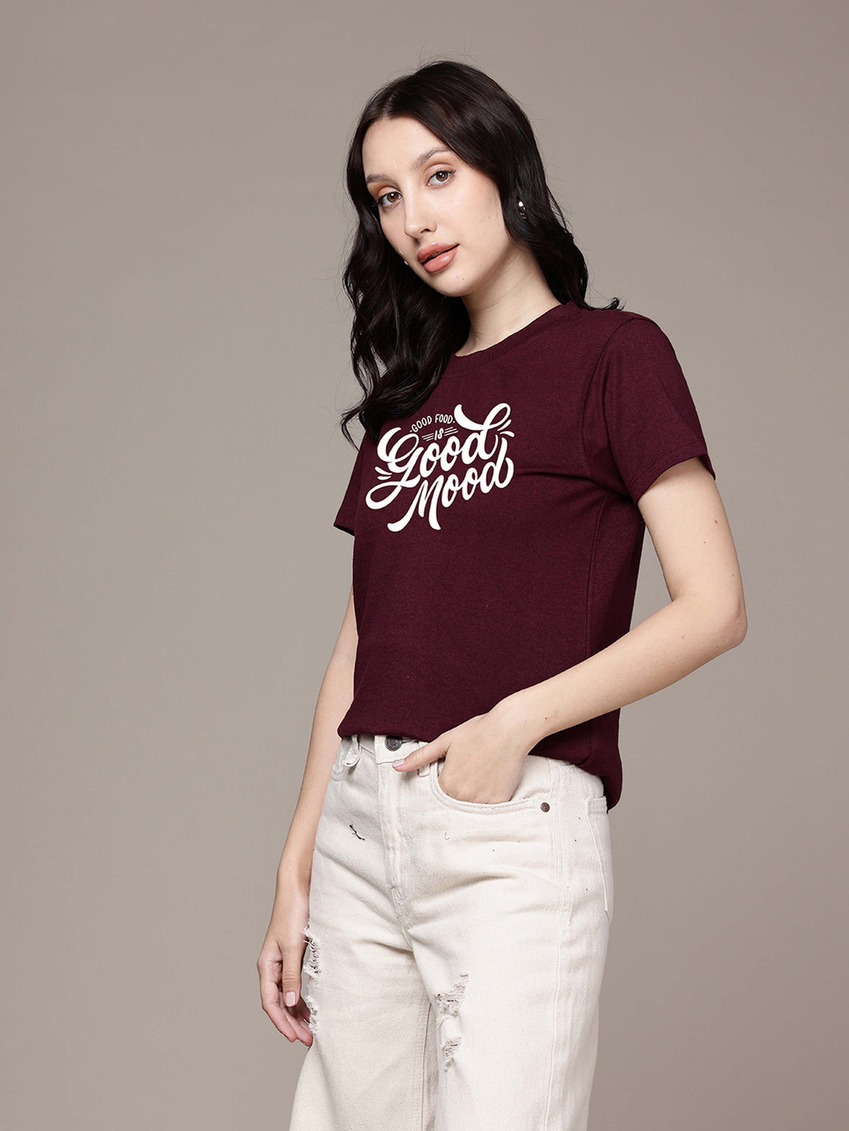 Half Sleeve Womens Regular T-Shirt