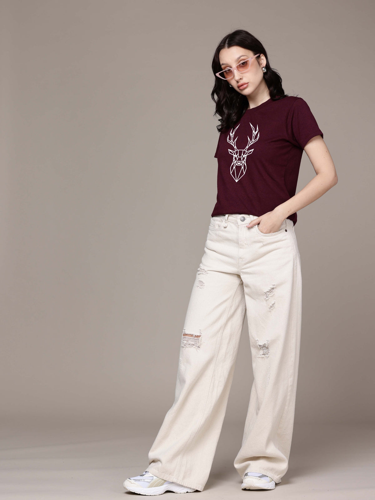 Half Sleeve Womens Regular T-Shirt