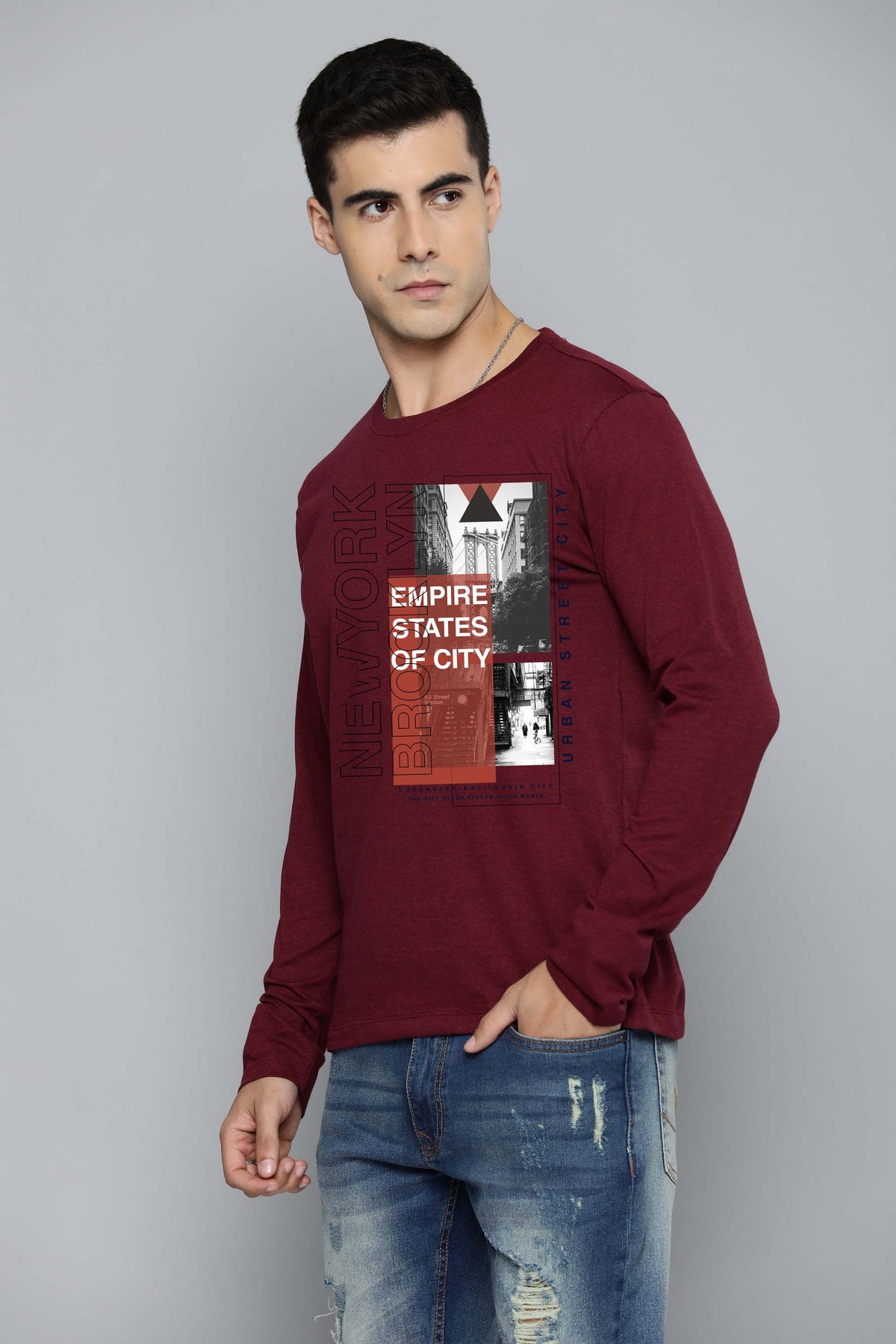 Mens Graphic Long Sleeve