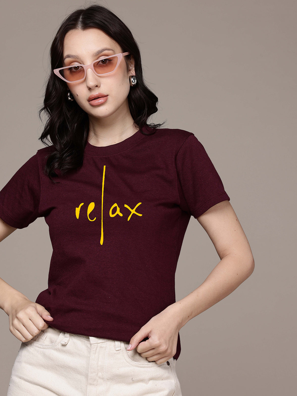 Half Sleeve Womens Regular T-Shirt