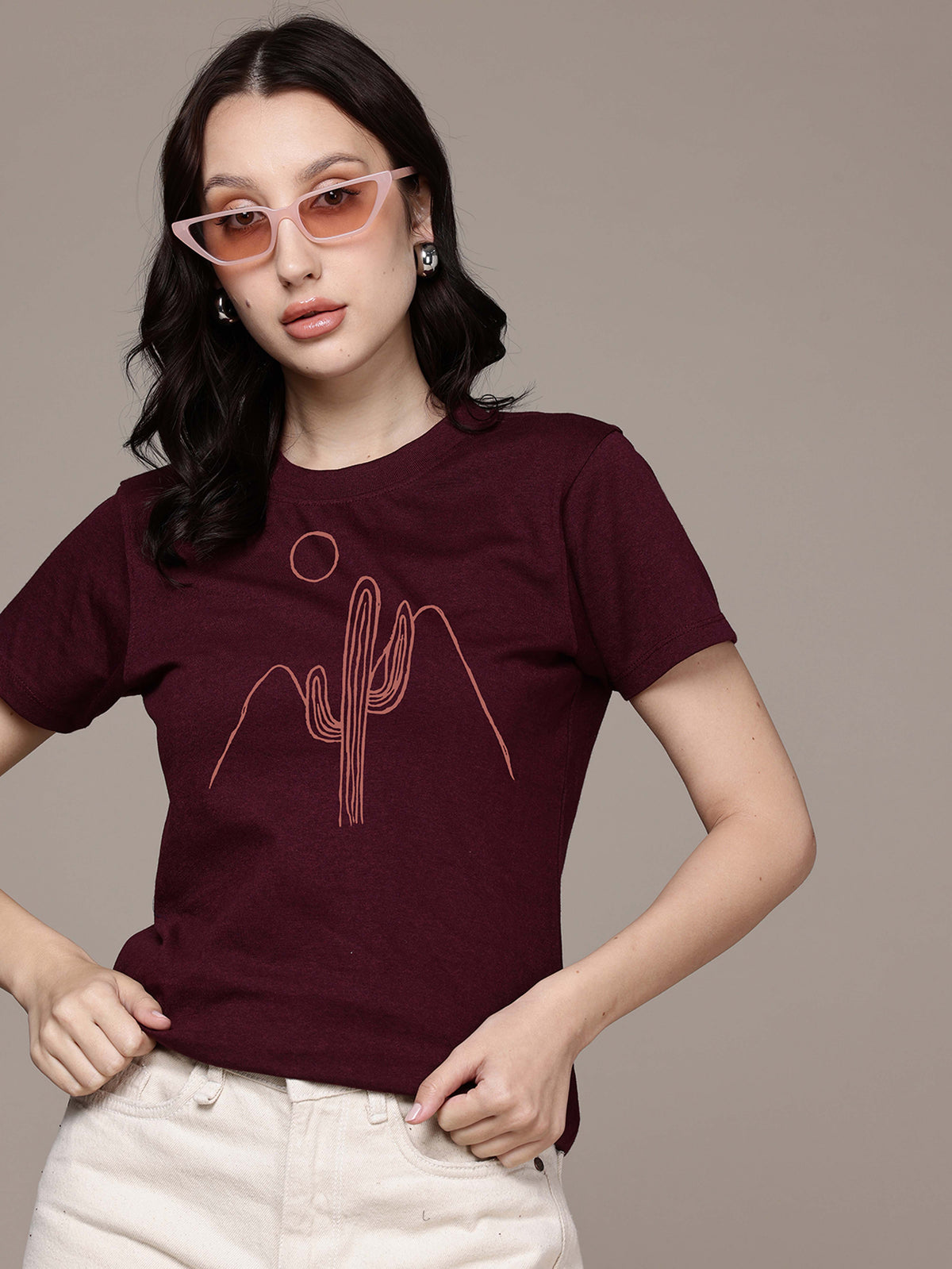 Half Sleeve Womens Regular T-Shirt