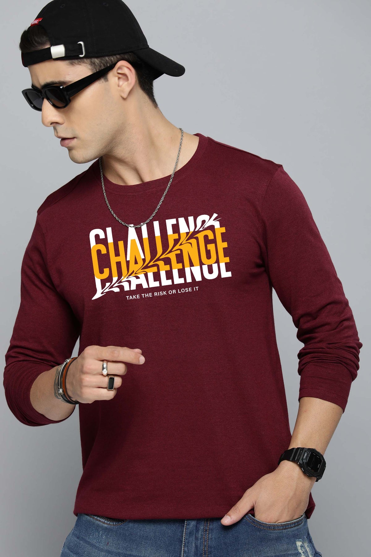 Mens Graphic Long Sleeve