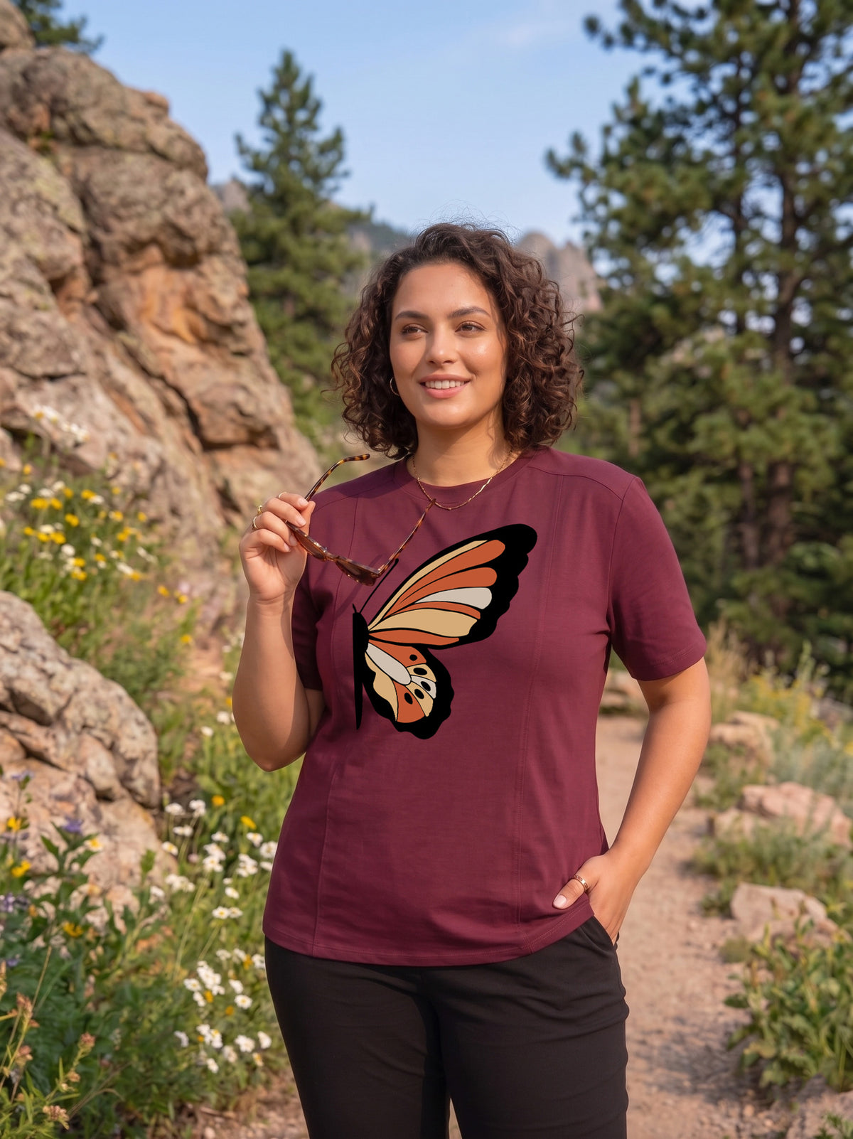 Womens Graphic Plus Size T-Shirts