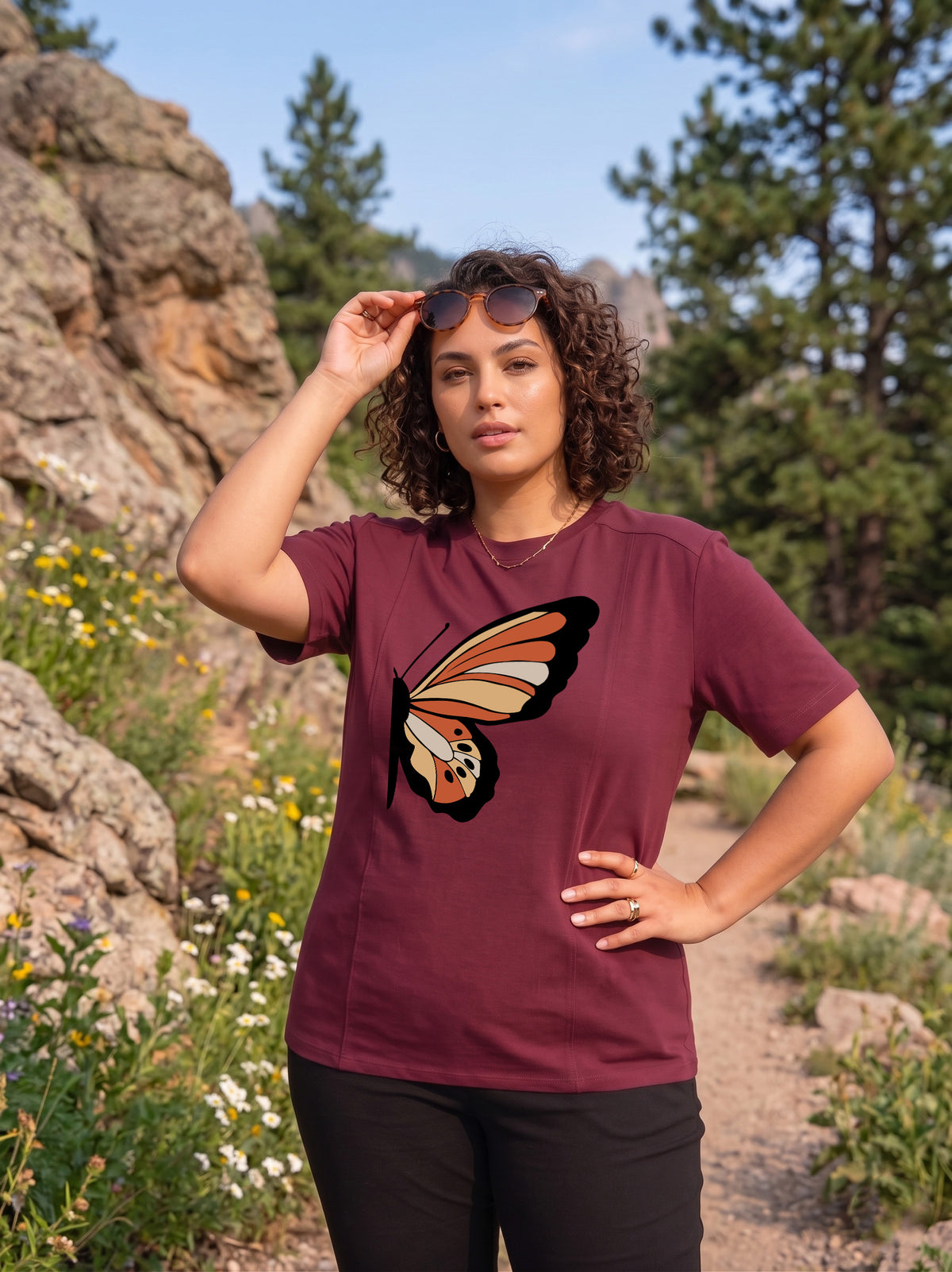Womens Graphic Plus Size T-Shirts