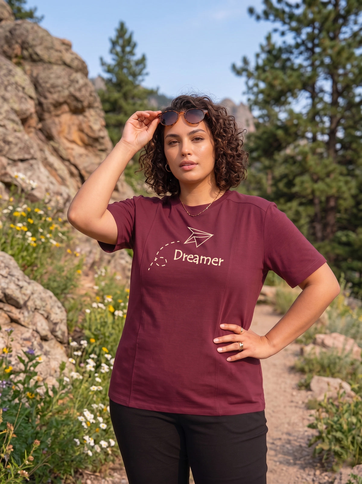 Womens Graphic Plus Size T-Shirts