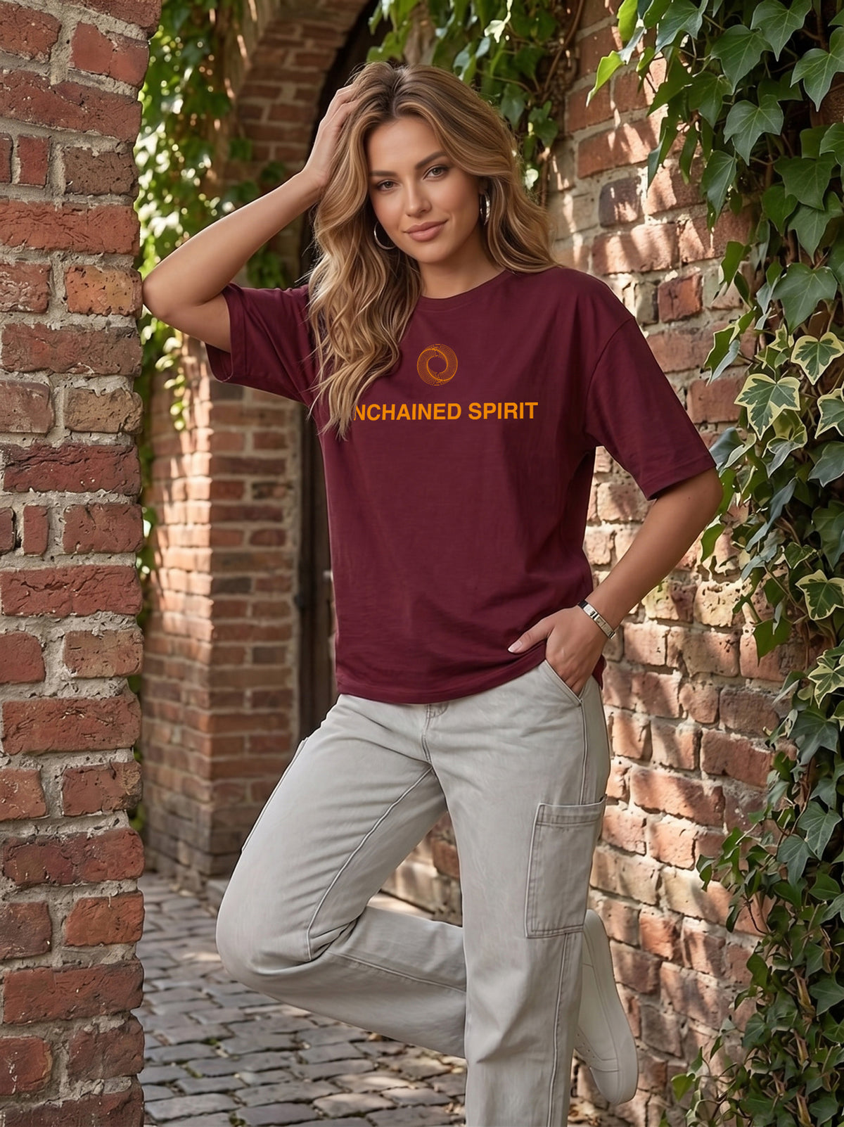 Graphic Oversized T-Shirt Spirit