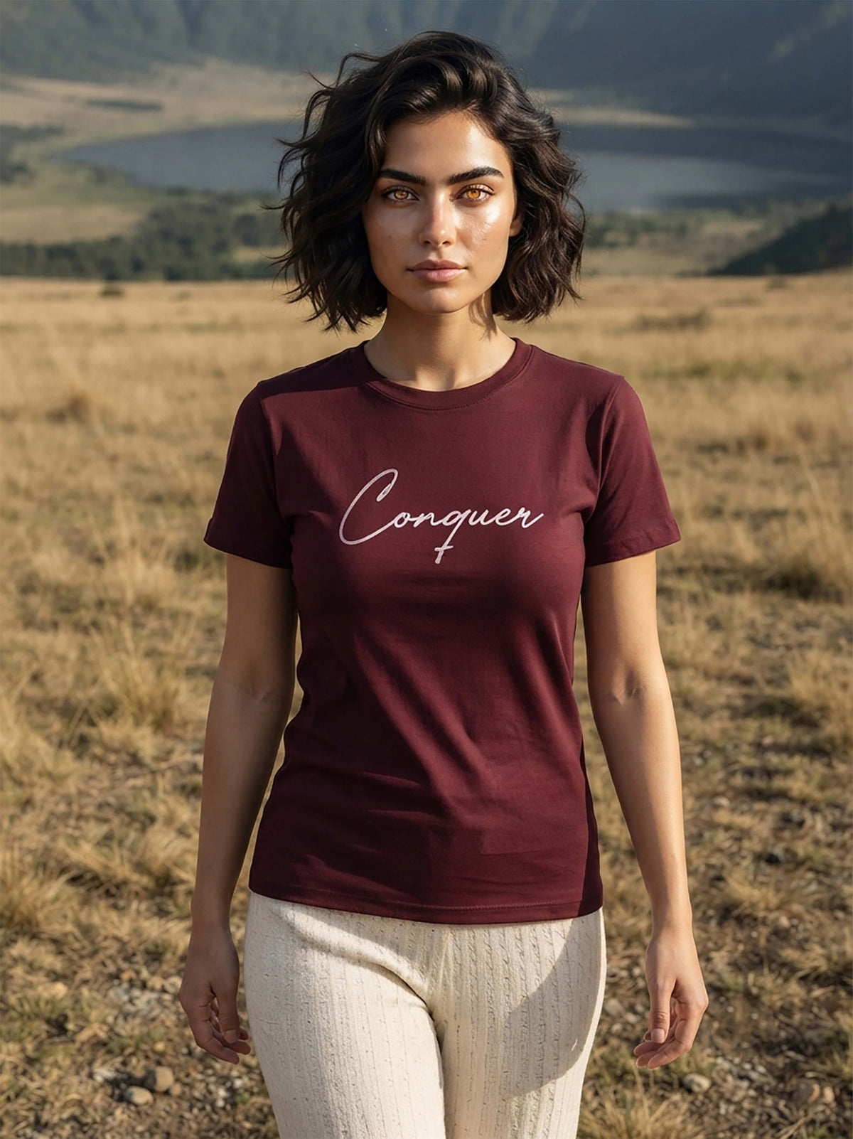 Half Sleeve Womens Regular T-Shirt