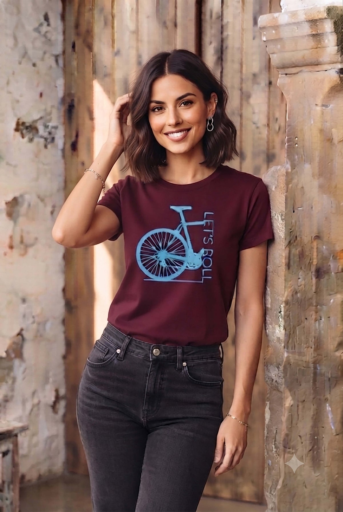 Half Sleeve Womens Regular T-Shirt