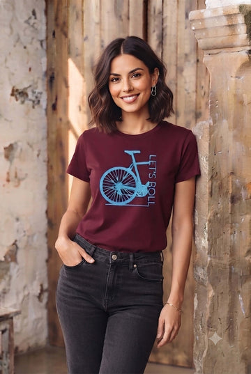 Half Sleeve Womens Regular T-Shirt