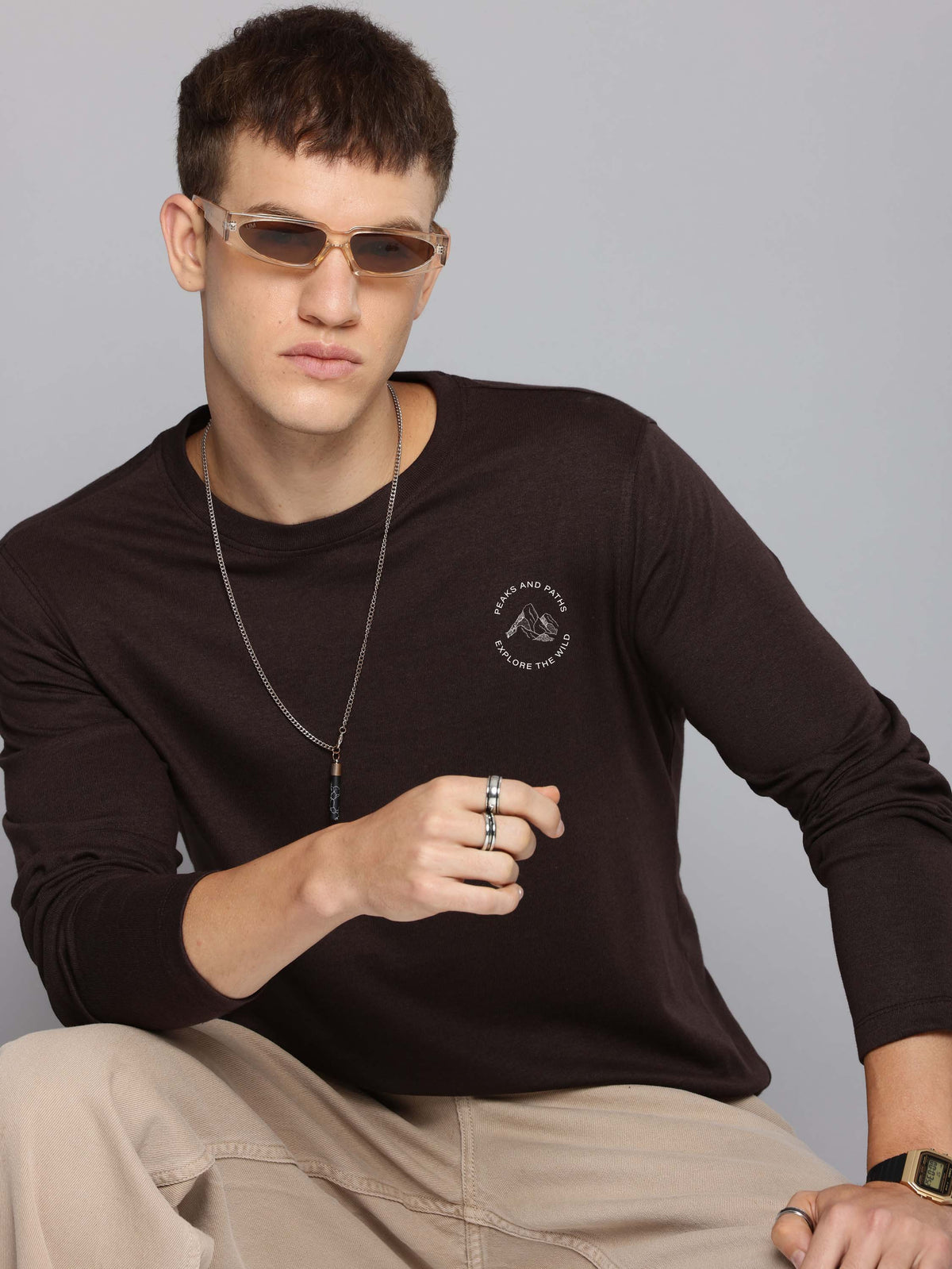Mens Graphic Long Sleeve