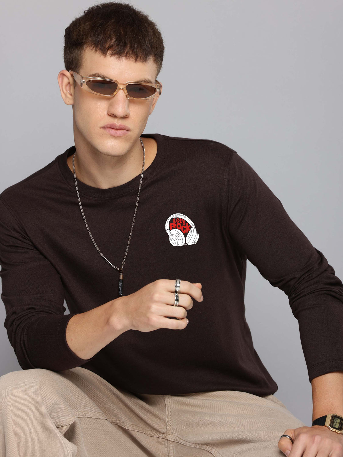 Mens Graphic Long Sleeve