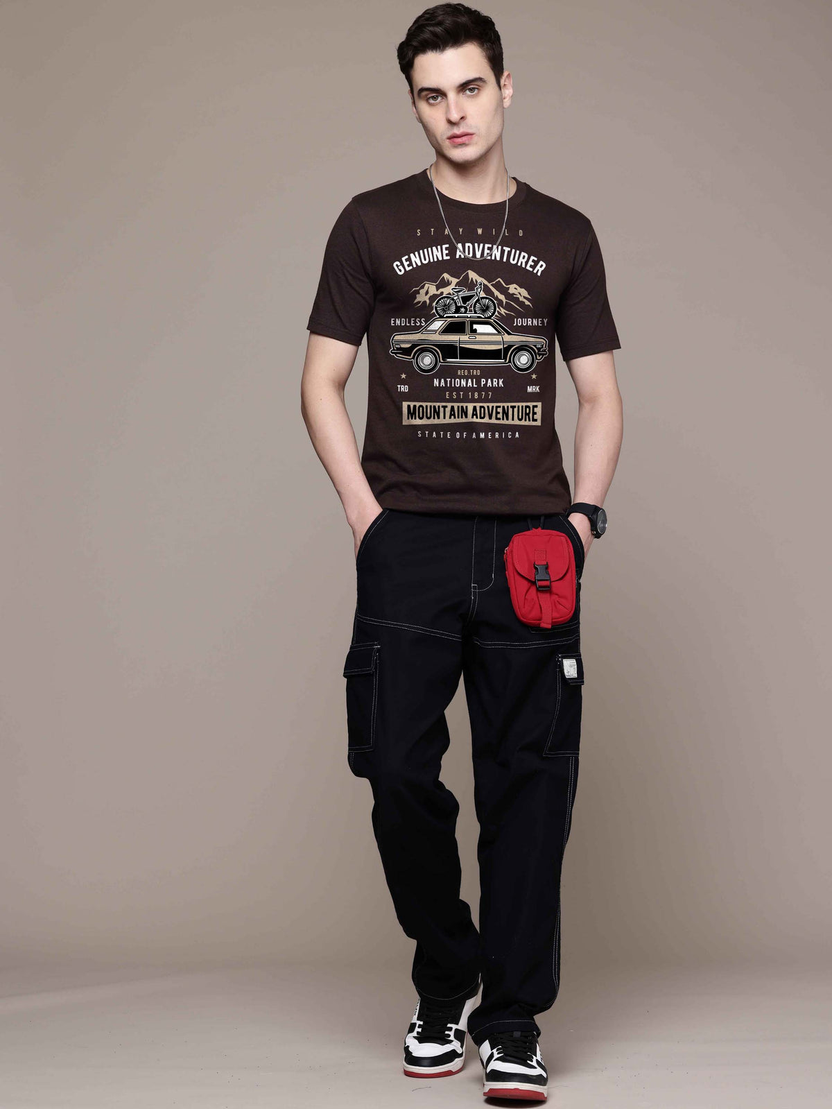 Mens Graphic Regular T Shirt